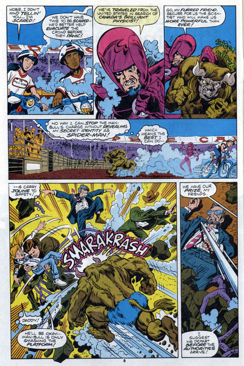 Read online The Amazing Spider-Man: Chaos in Calgary comic -  Issue # Full - 8