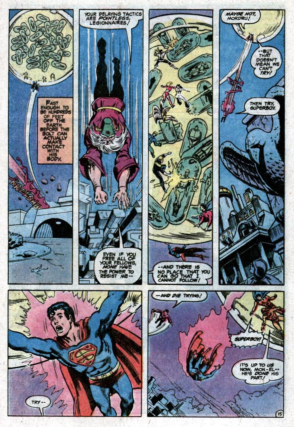 Read online Superboy and the Legion of Super-Heroes (1977) comic -  Issue #245 - 16