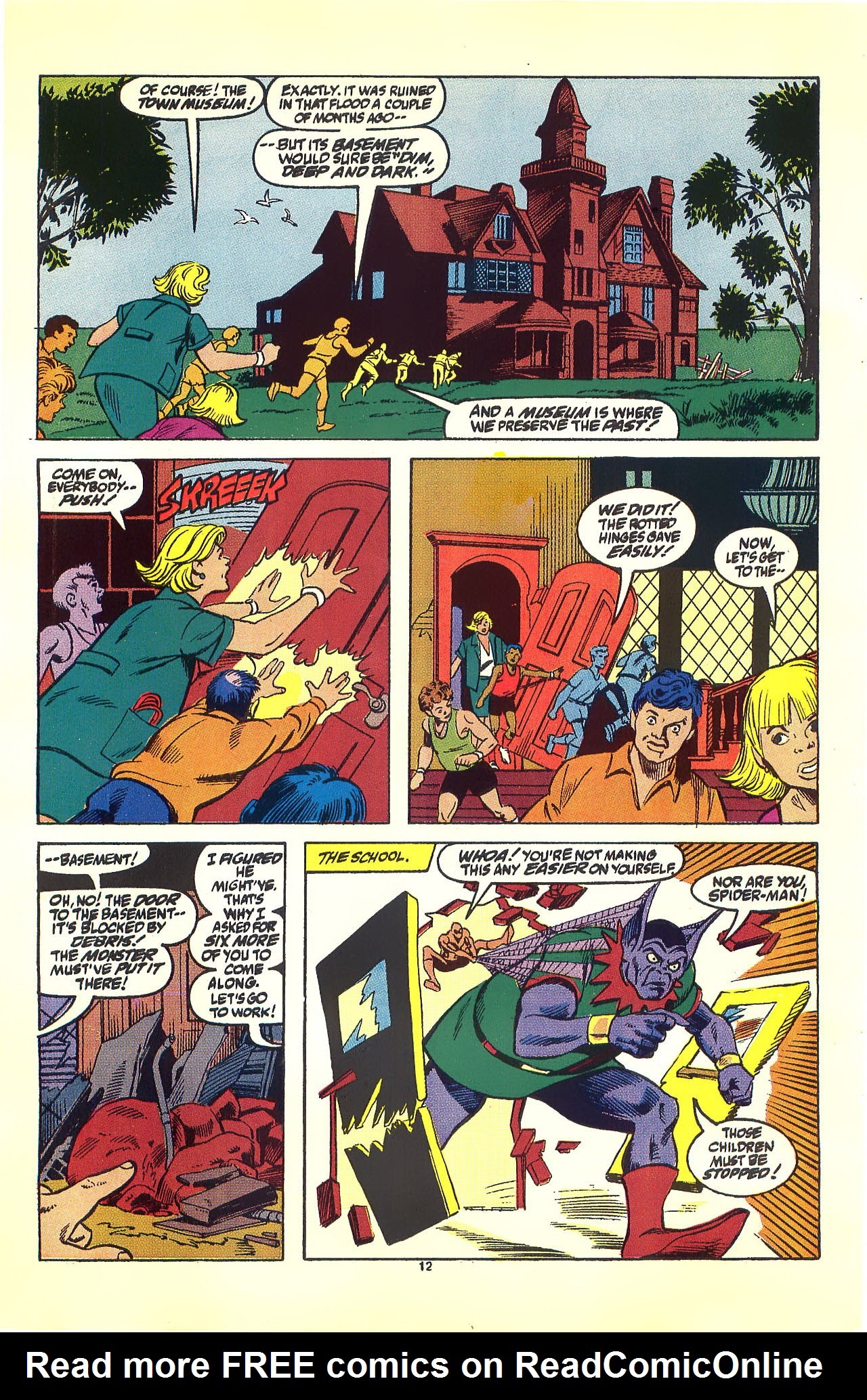 Read online Spider-Man Battles The Myth Monster comic -  Issue # Full - 14