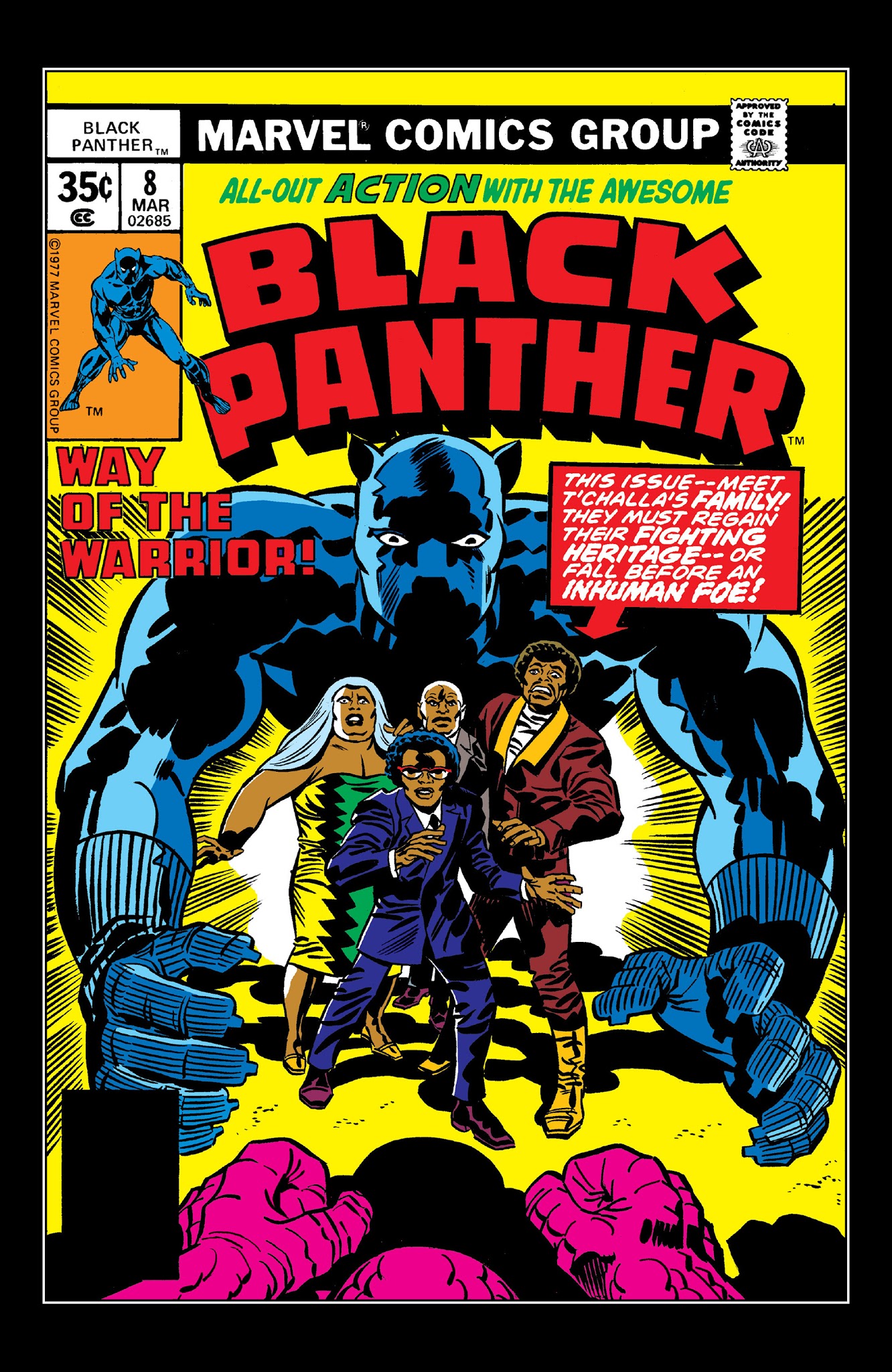 Read online Marvel Masterworks: The Black Panther comic -  Issue # TPB 2 - 131