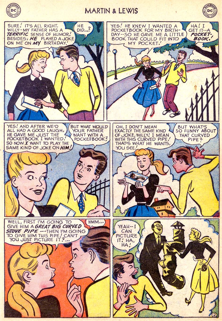 Read online The Adventures of Dean Martin and Jerry Lewis comic -  Issue #7 - 39