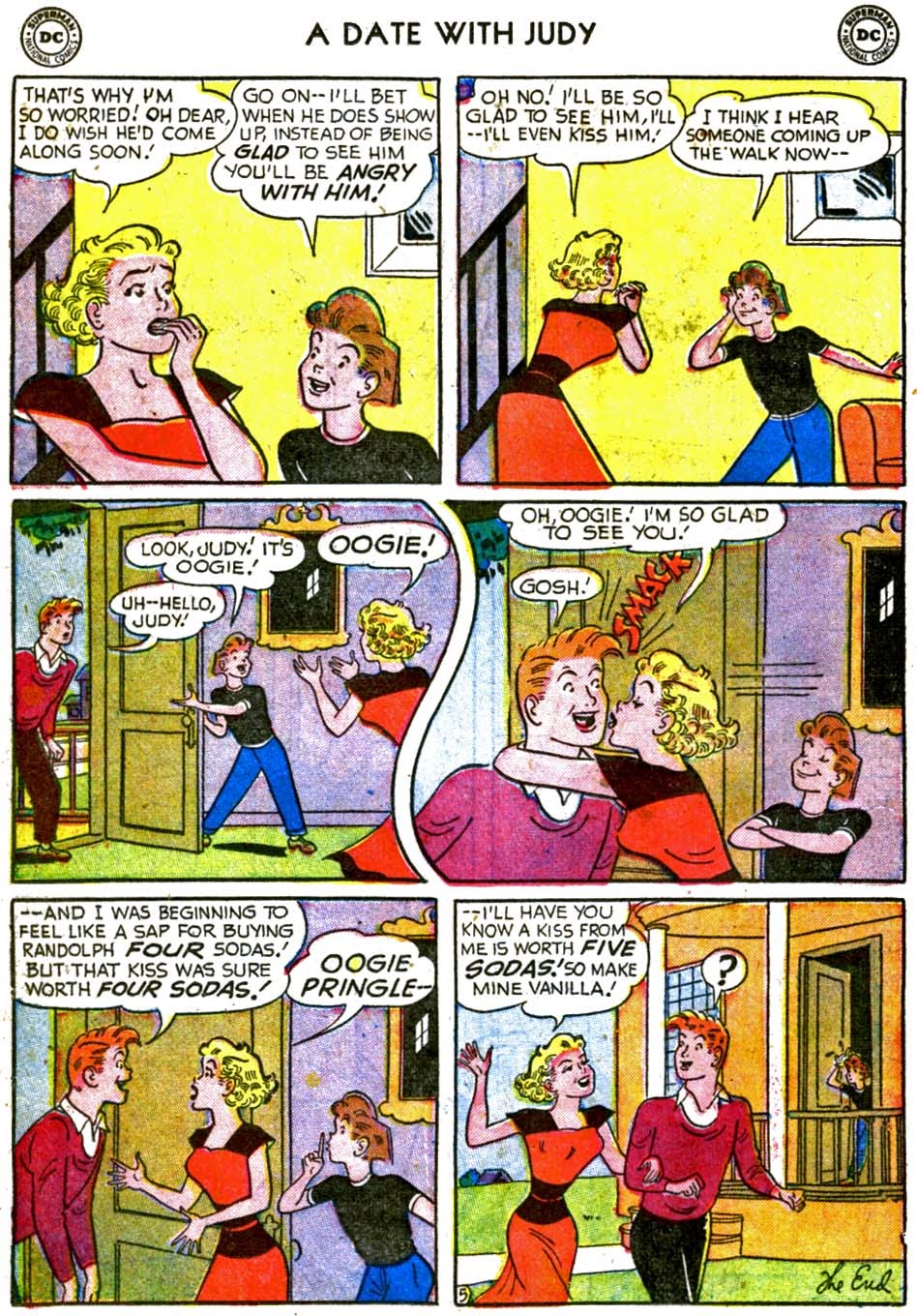 Read online A Date with Judy comic -  Issue #32 - 22
