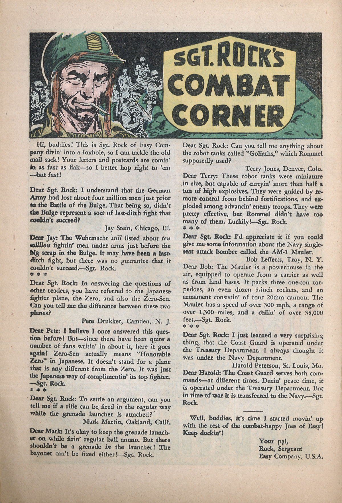 Read online G.I. Combat (1952) comic -  Issue #103 - 20