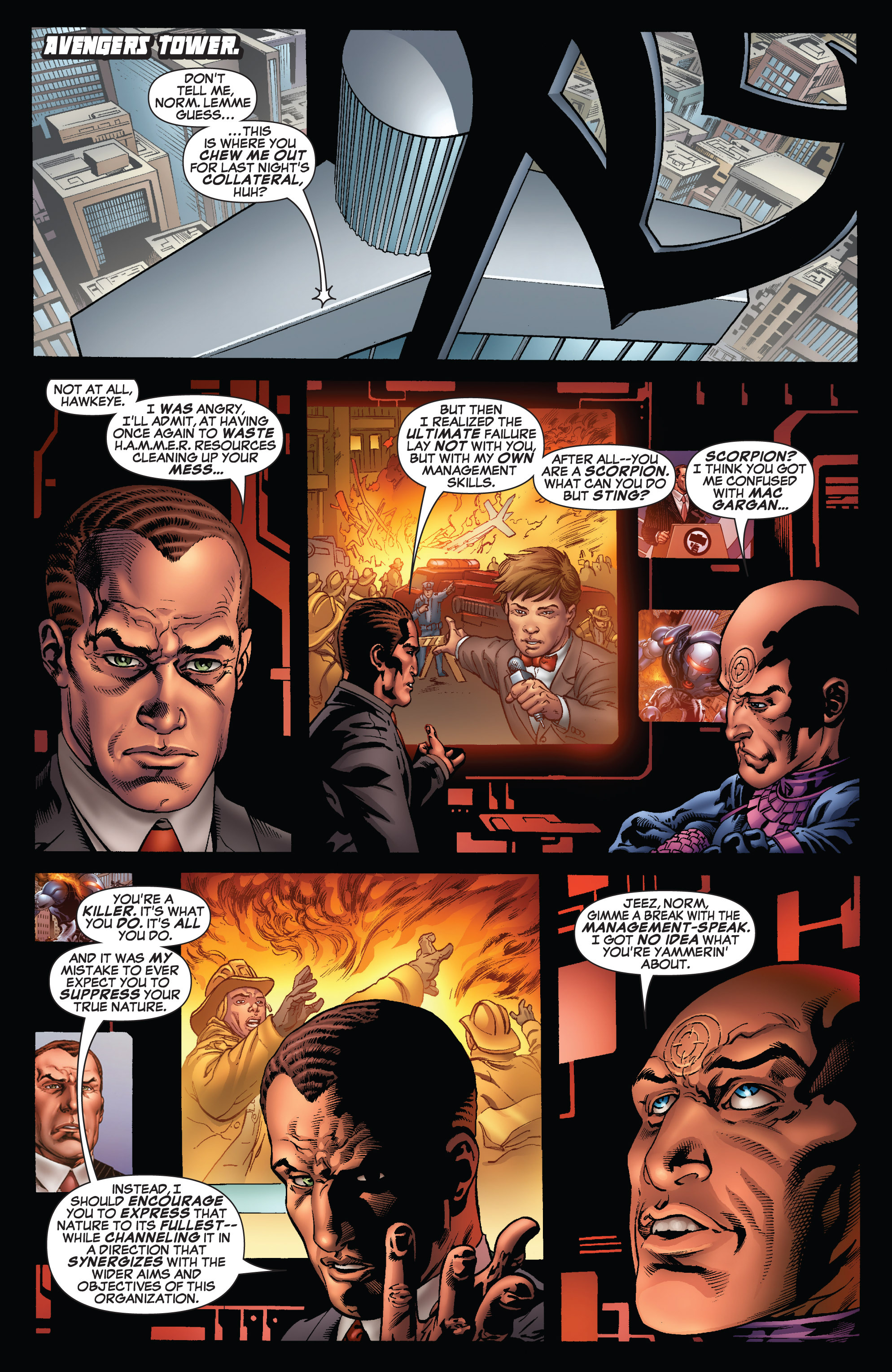 Read online Dark Reign: Hawkeye comic -  Issue #2 - 17