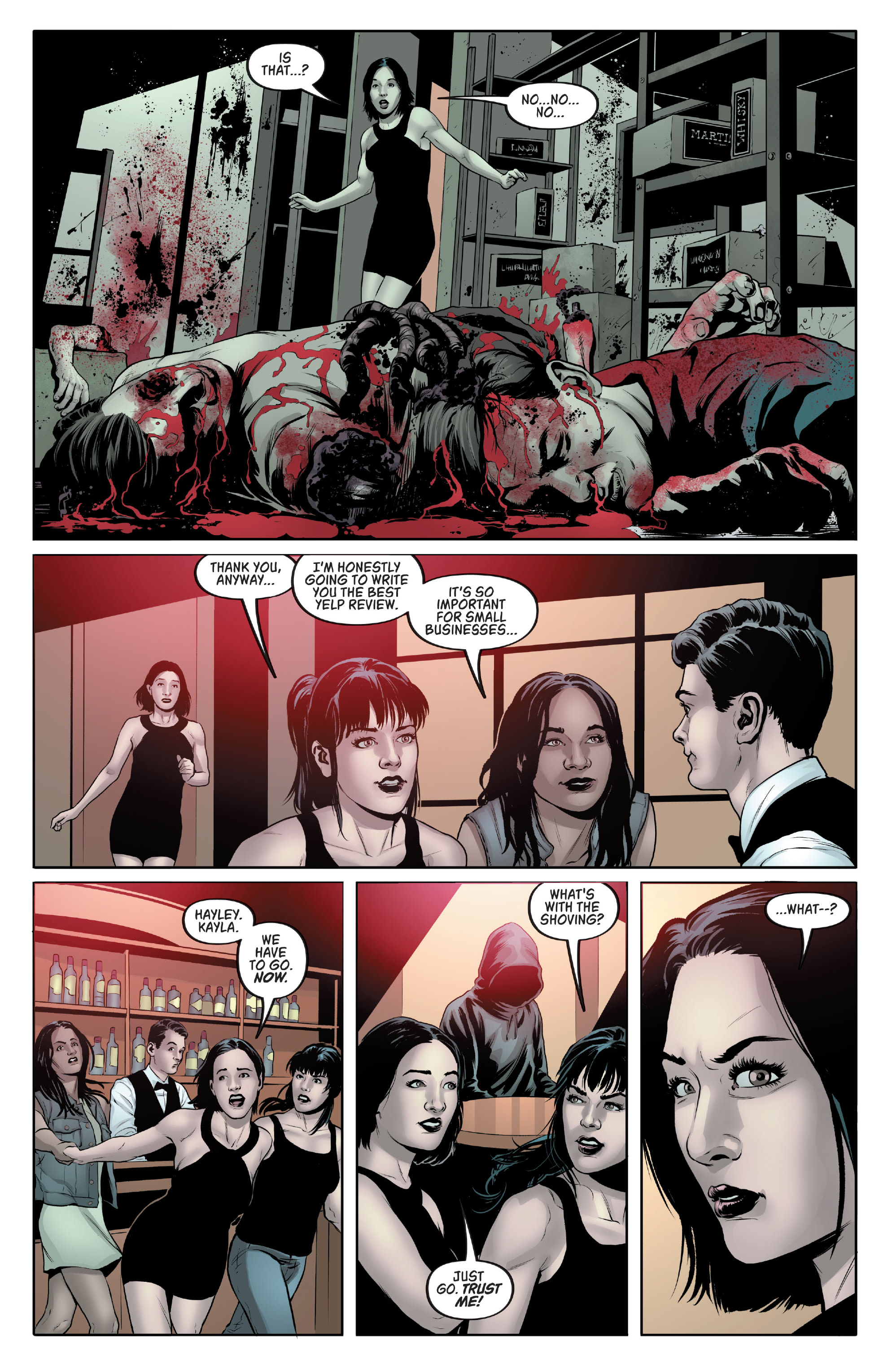 Read online Tales of Terror Quarterly: Bachelorette Party comic -  Issue # TPB - 37