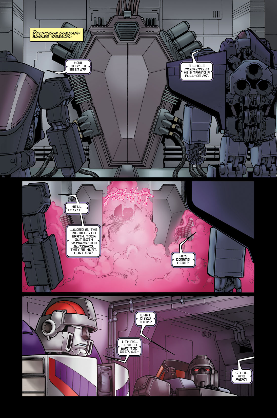 Read online The Transformers: Infiltration comic -  Issue #6 - 6