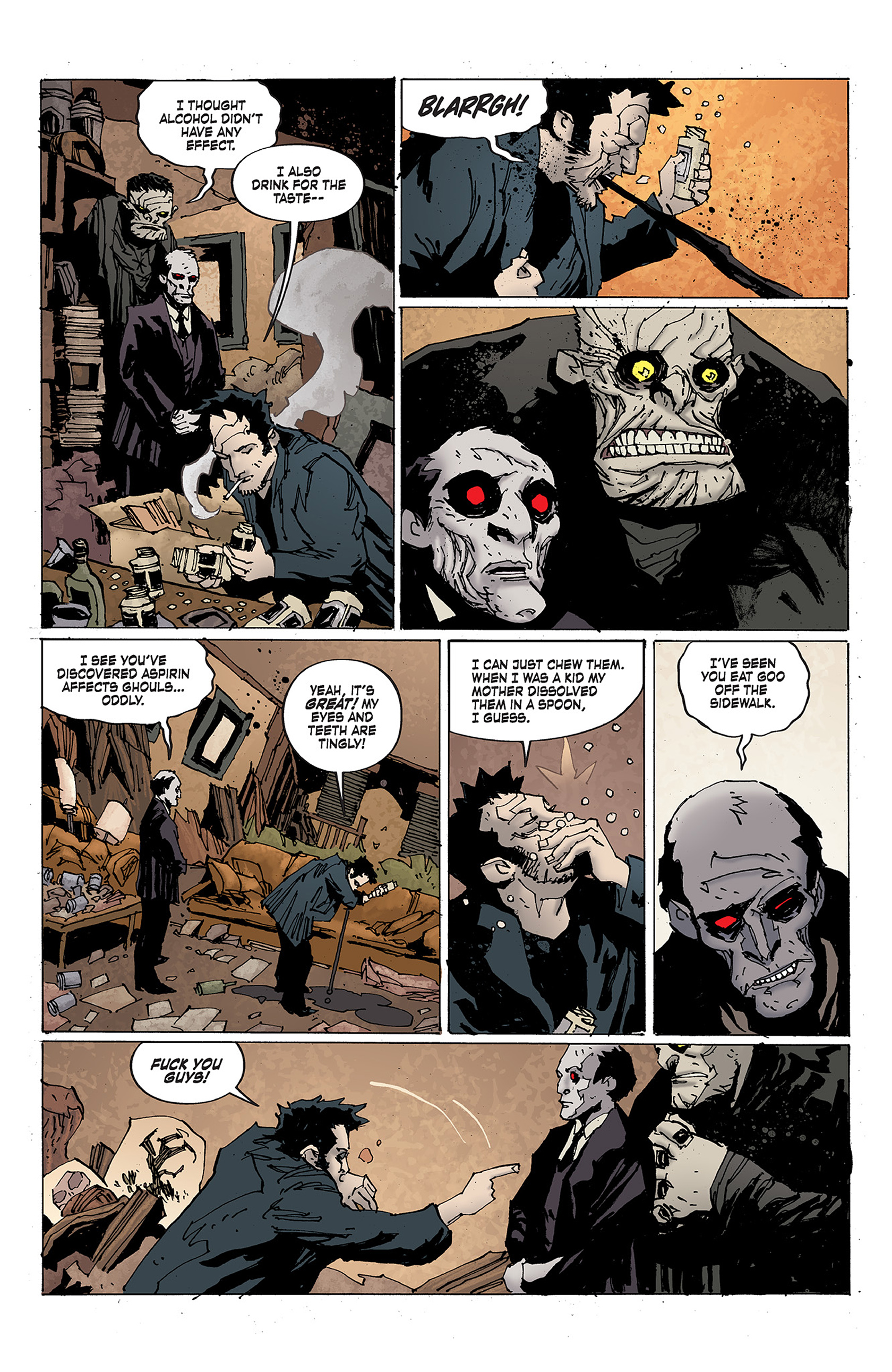 Read online Criminal Macabre: The Eyes of Frankenstein comic -  Issue #2 - 7