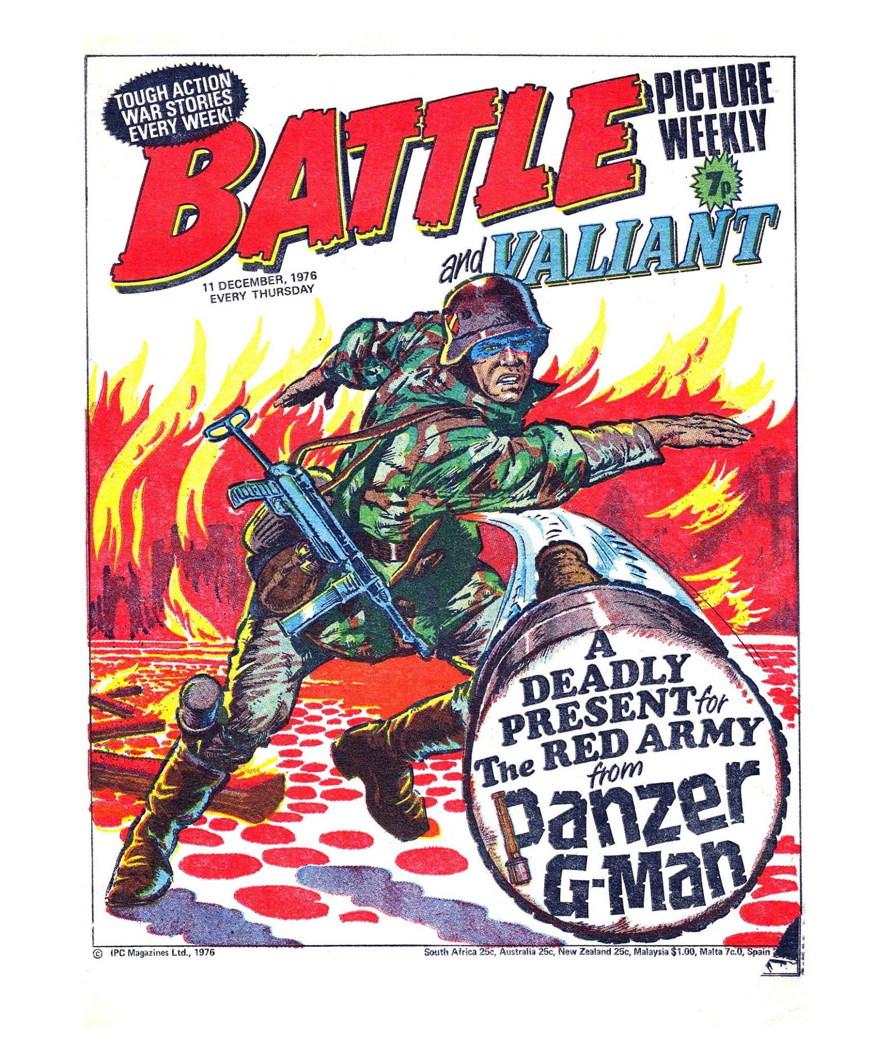 Read online Battle Picture Weekly comic -  Issue #93 - 1