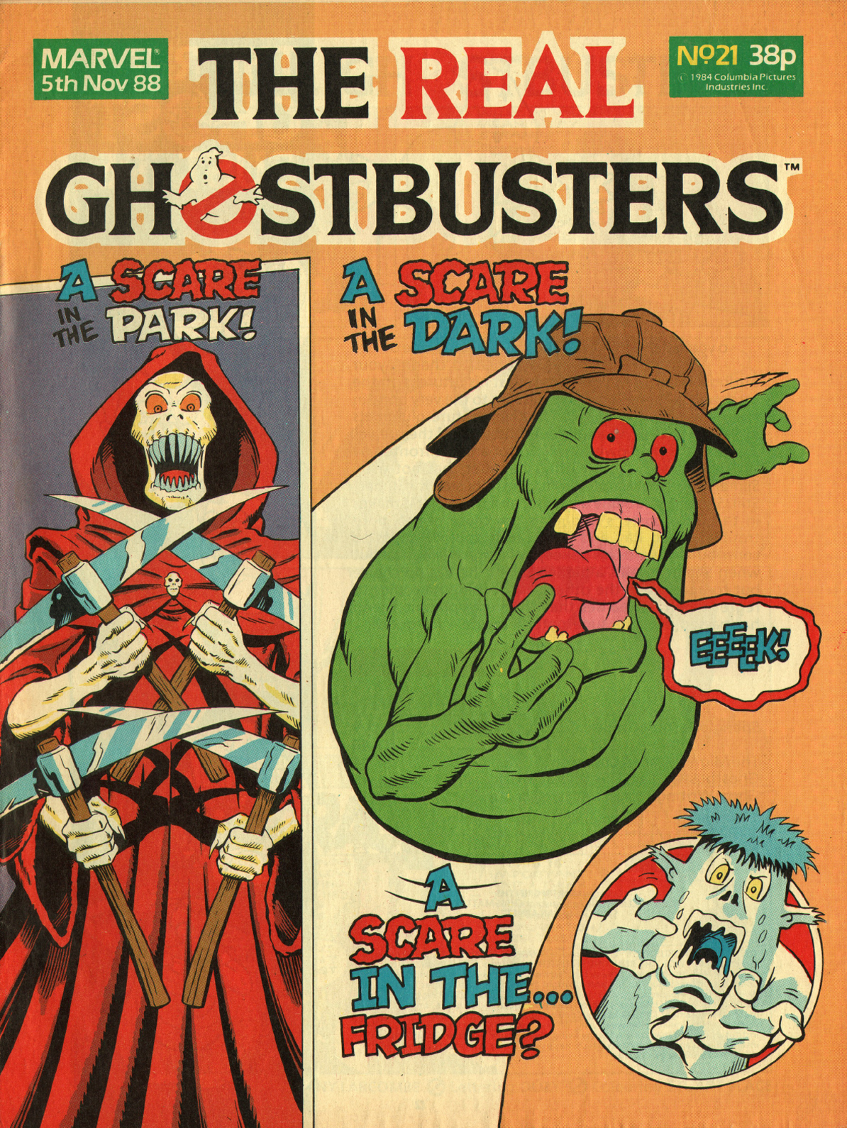 Read online The Real Ghostbusters comic -  Issue #21 - 1