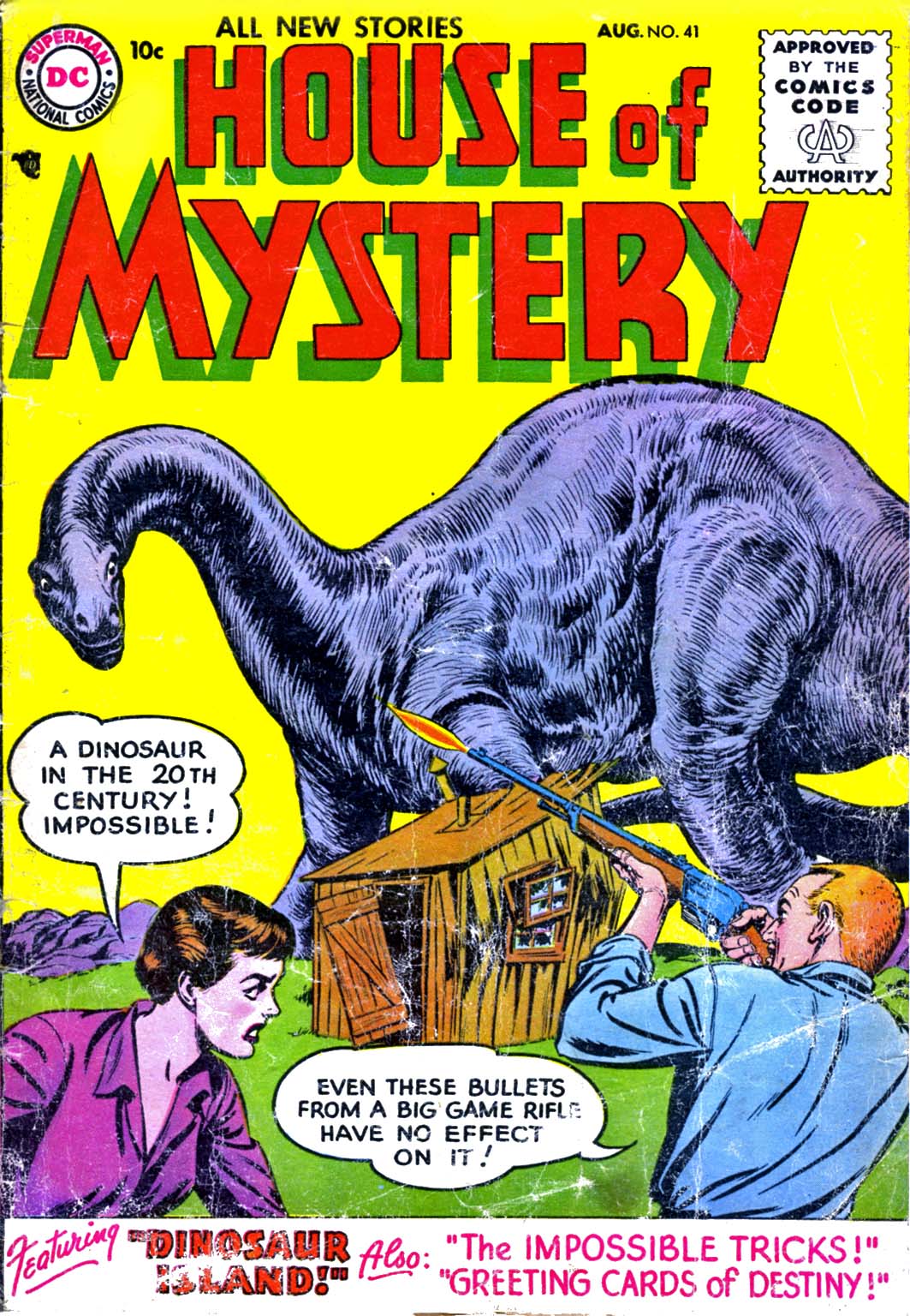 Read online House of Mystery (1951) comic -  Issue #41 - 1