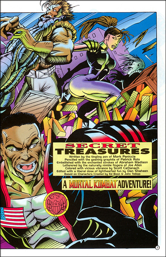 Read online Mortal Kombat: U.S. Special Forces comic -  Issue #1 - 4