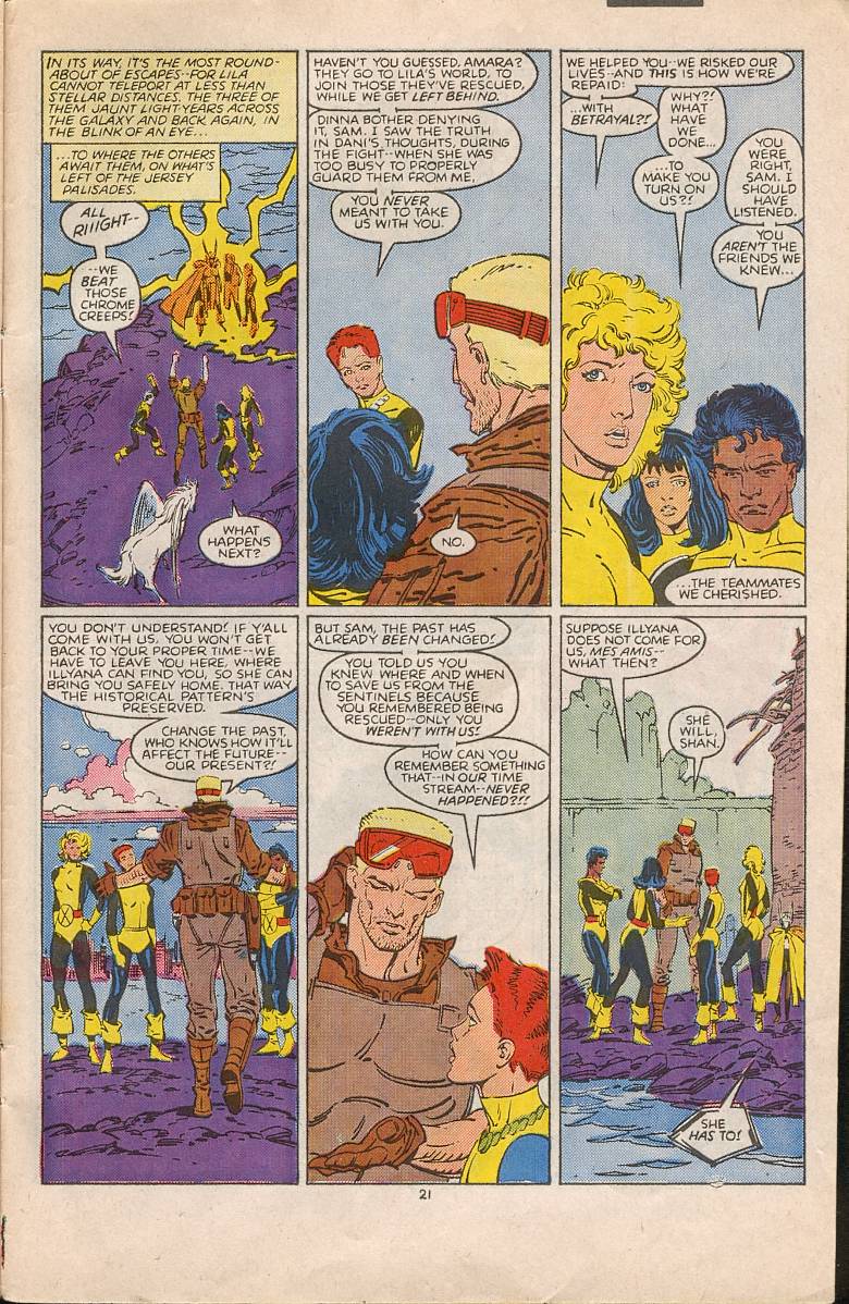 The New Mutants Issue #48 #55 - English 22