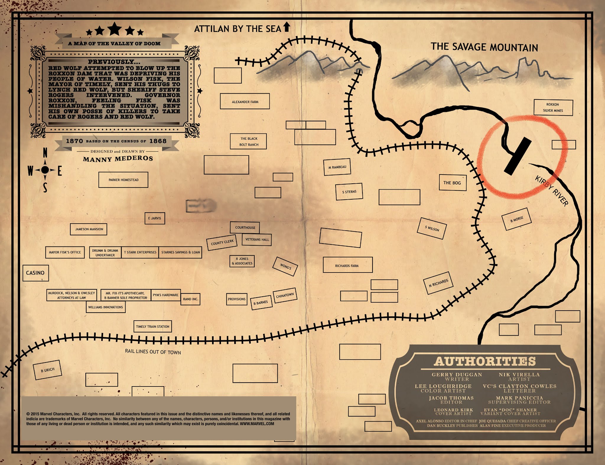 Read online Marvel 1872: Warzones! comic -  Issue # TPB - 28
