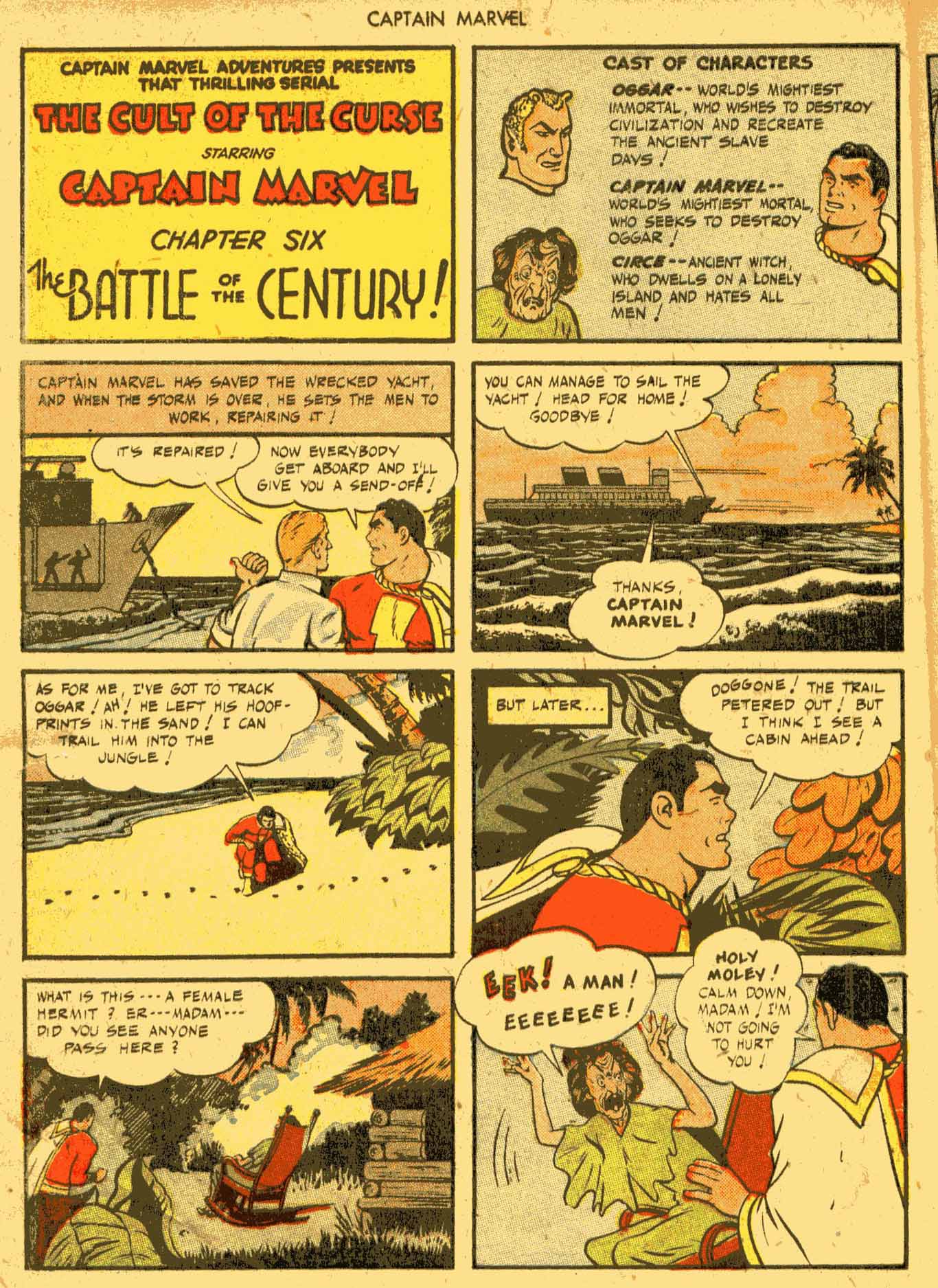 Read online Captain Marvel Adventures comic -  Issue #66 - 16