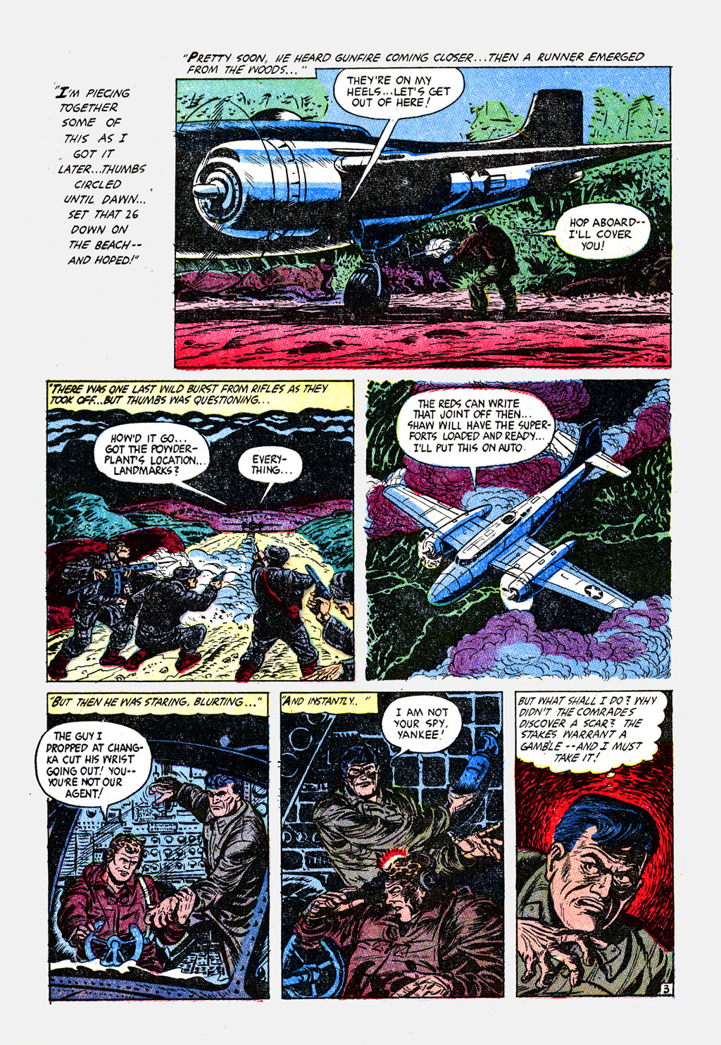 Read online War Birds (1952) comic -  Issue #3 - 6