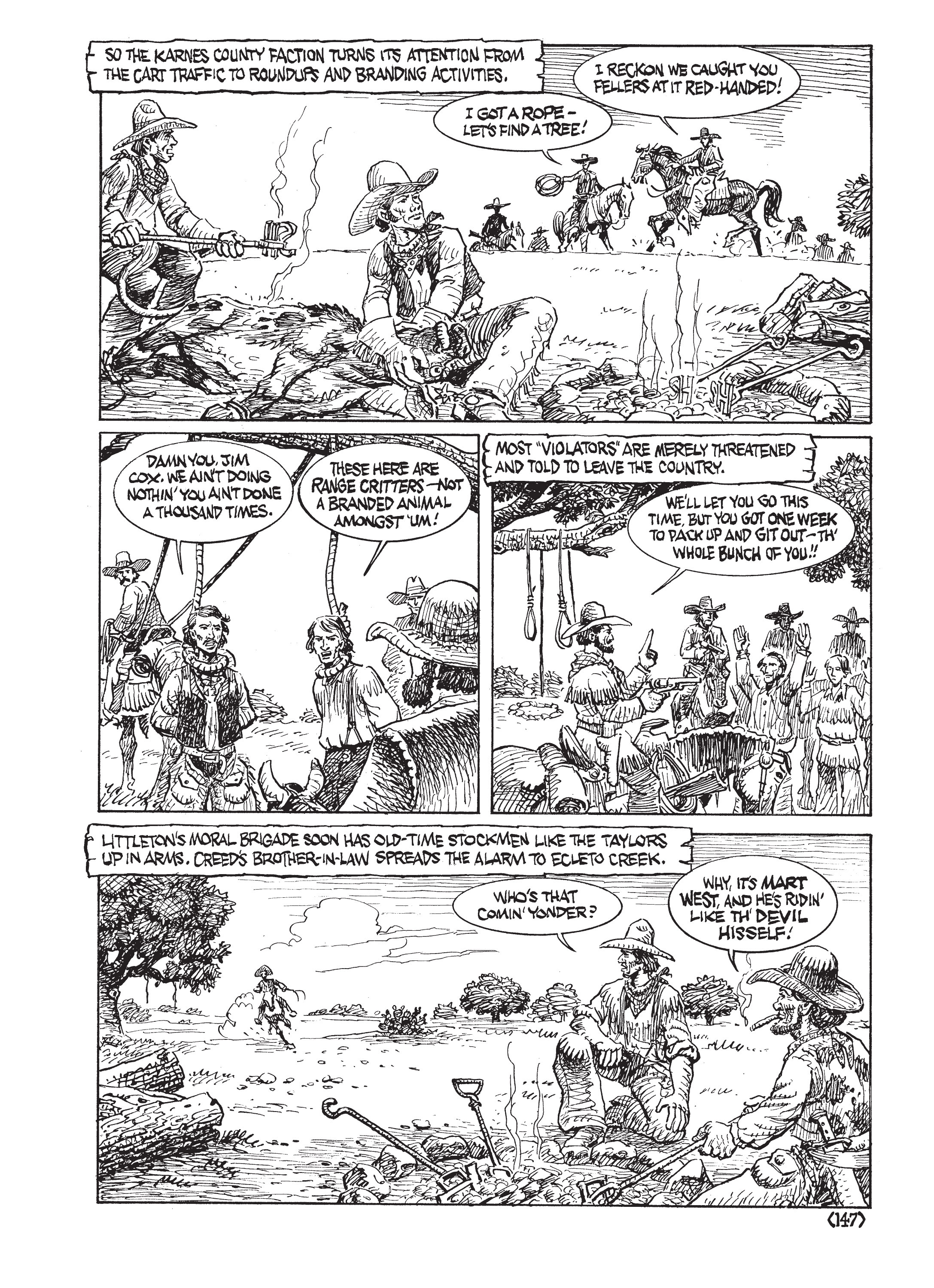Read online Jack Jackson's American History: Los Tejanos and Lost Cause comic -  Issue # TPB (Part 2) - 48