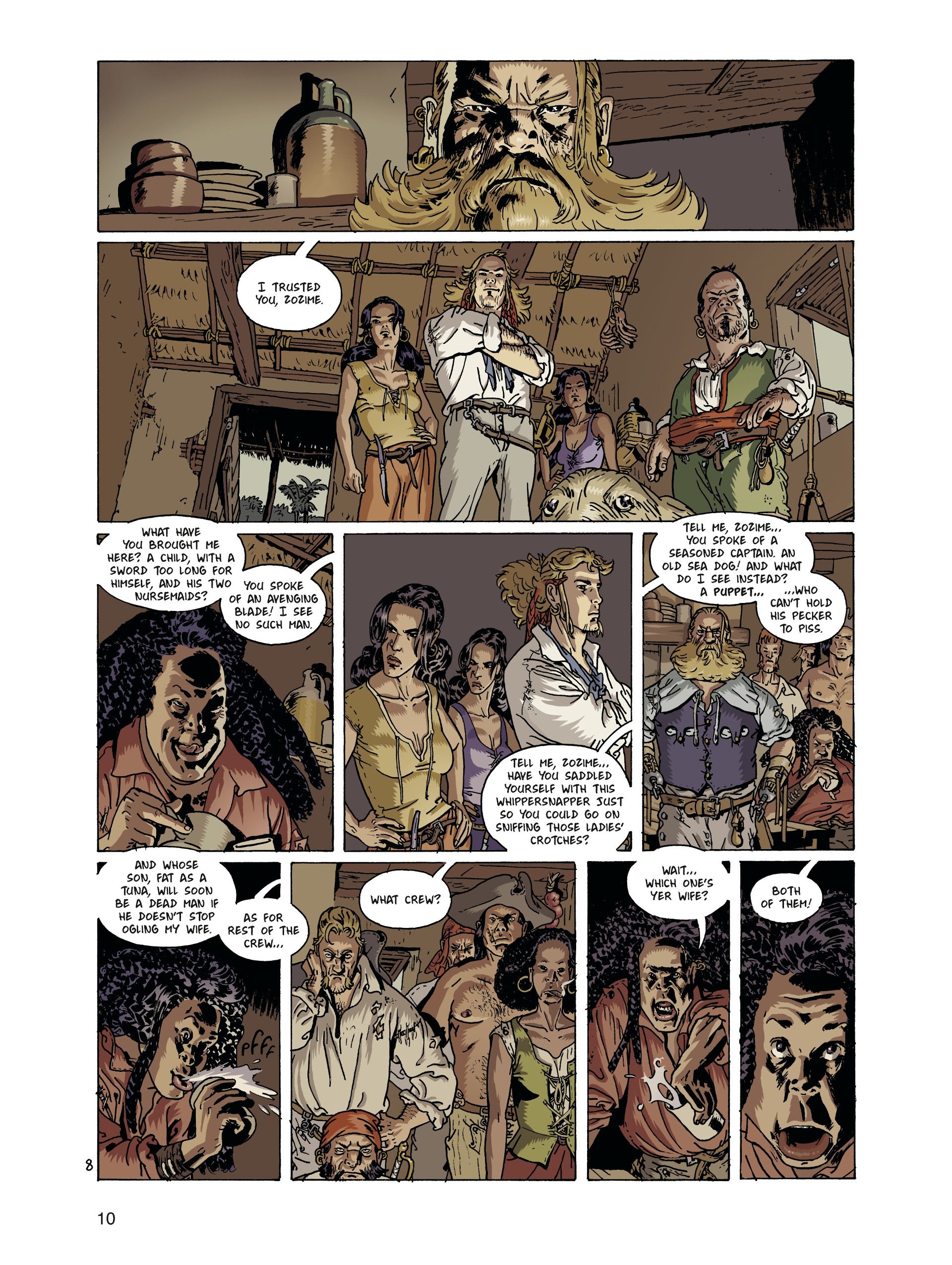 Read online Gypsies of the High Seas comic -  Issue # TPB 2 - 10