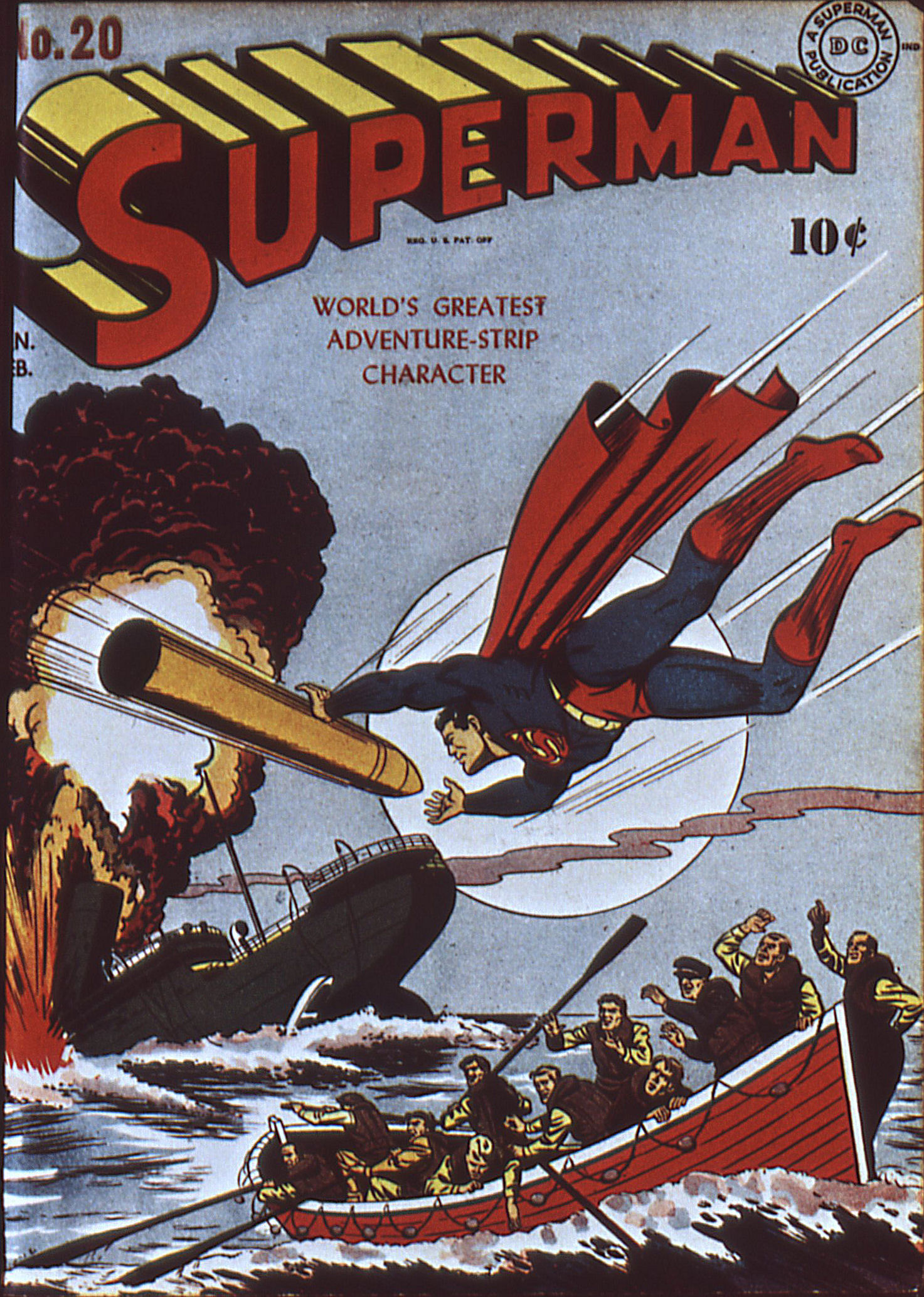 Read online Superman (1939) comic -  Issue #20 - 1