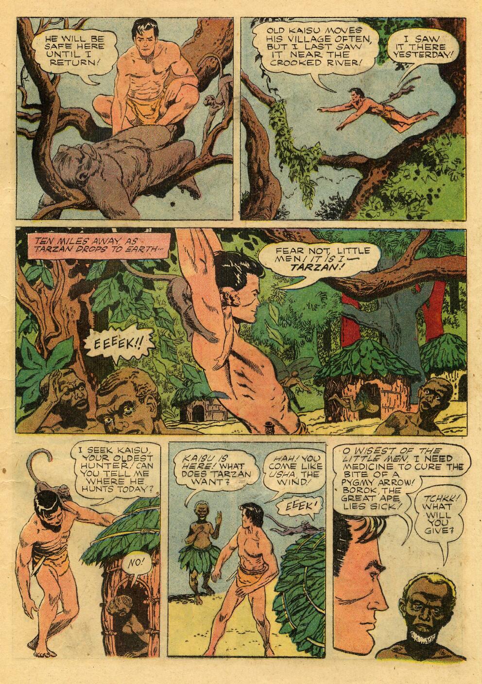Read online Tarzan (1948) comic -  Issue #76 - 25