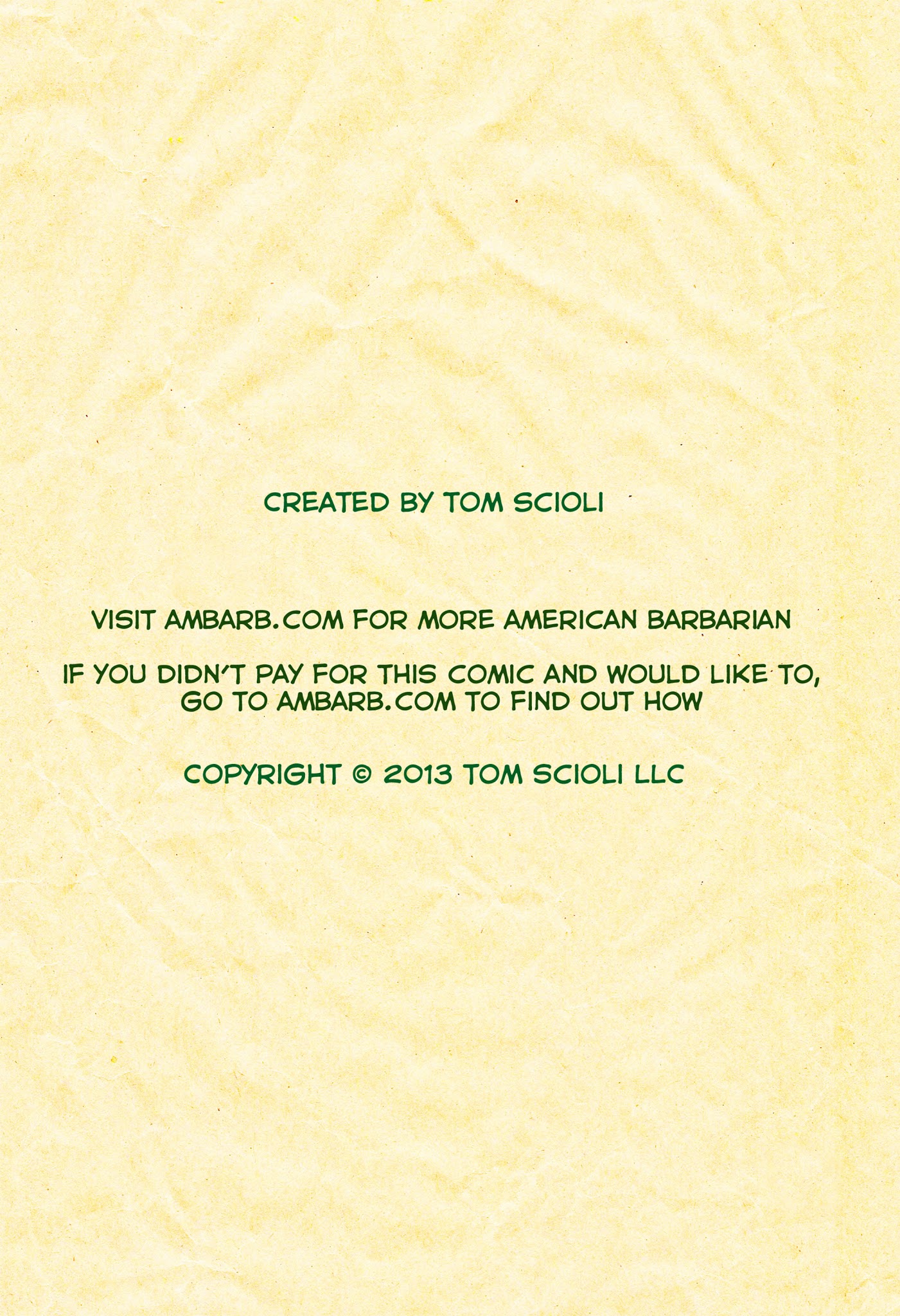 Read online American Barbarian comic -  Issue #1 - 25