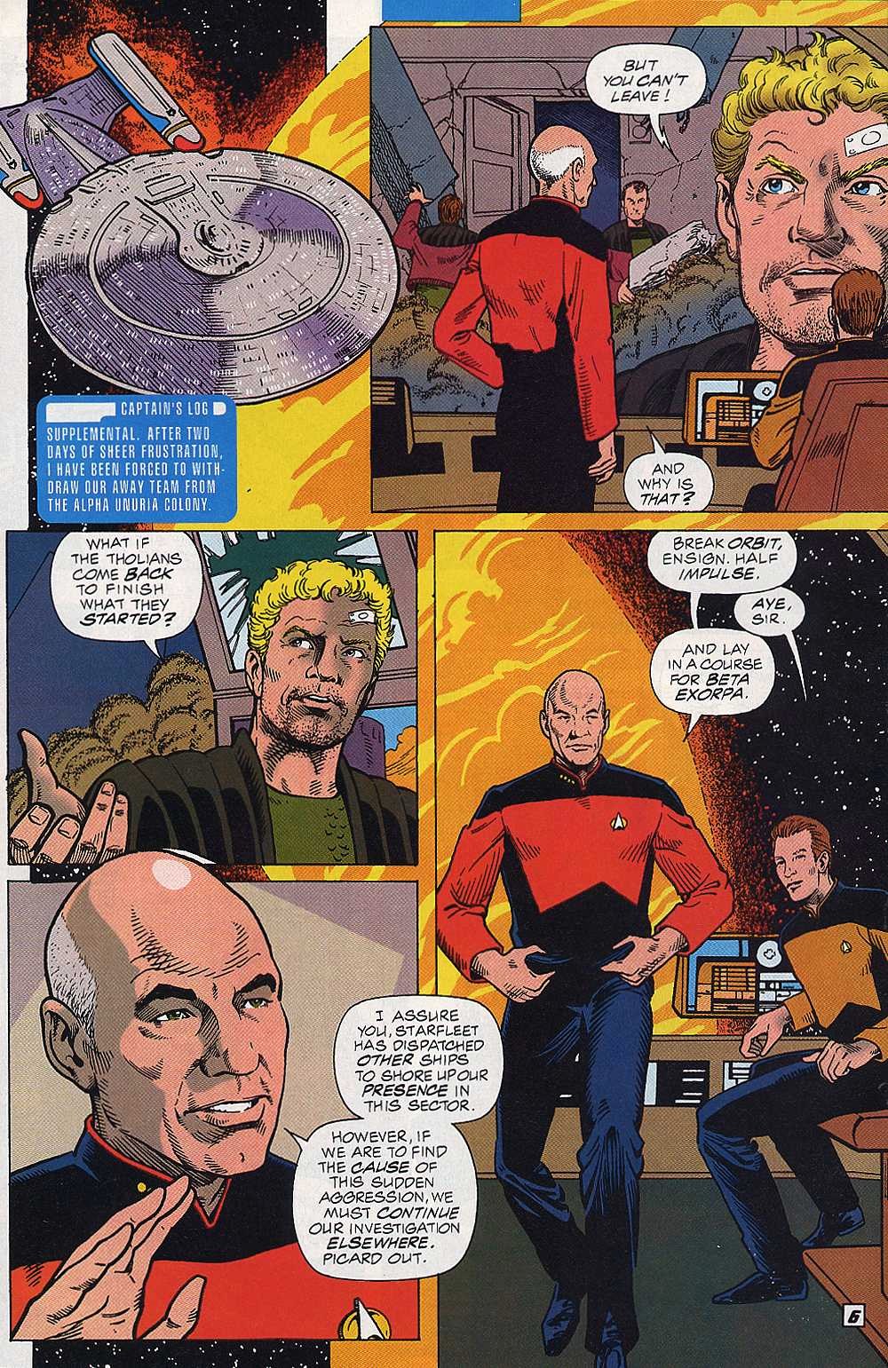 Read online Star Trek: The Next Generation (1989) comic -  Issue #72 - 6