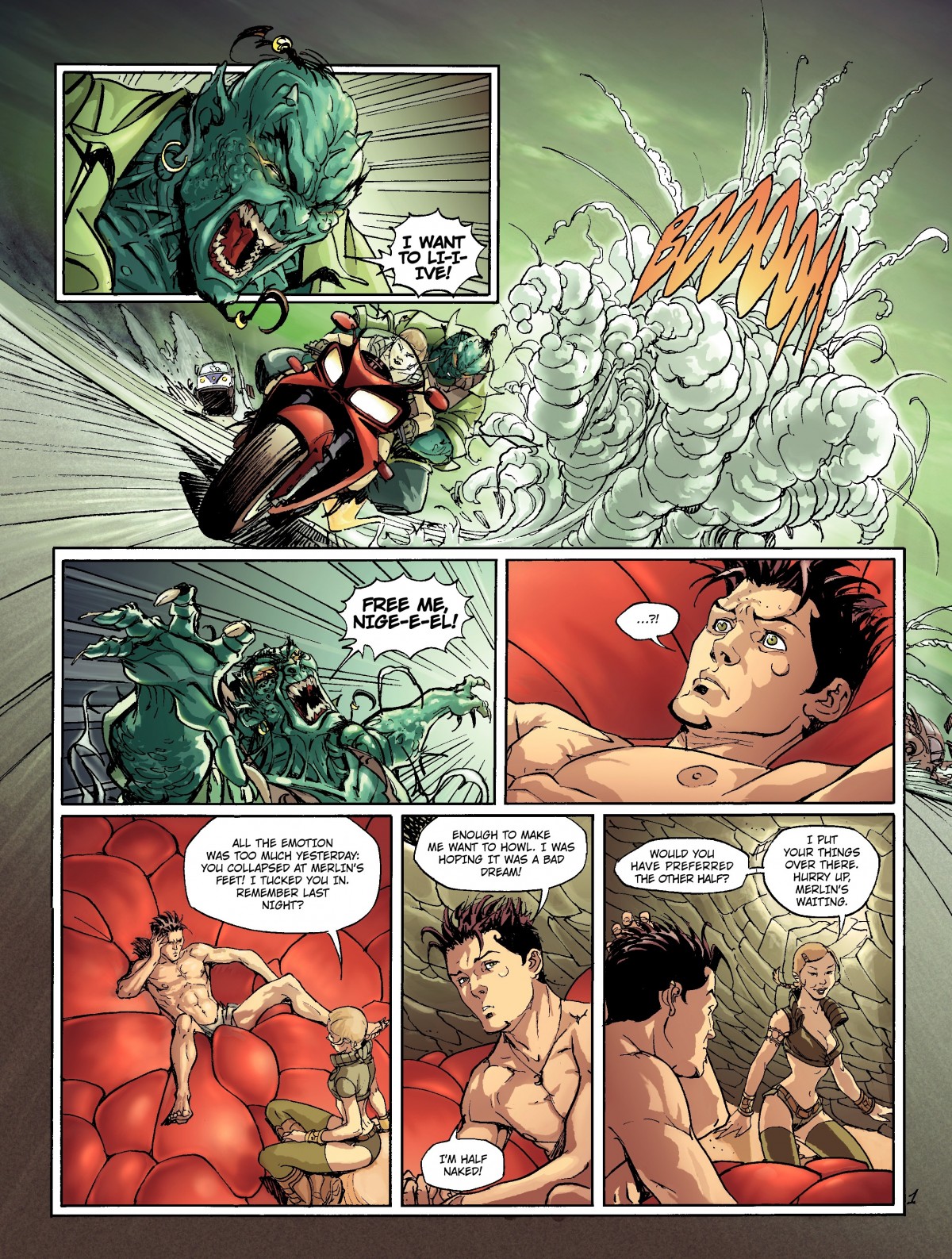 Read online Wisher comic -  Issue #2 - 3