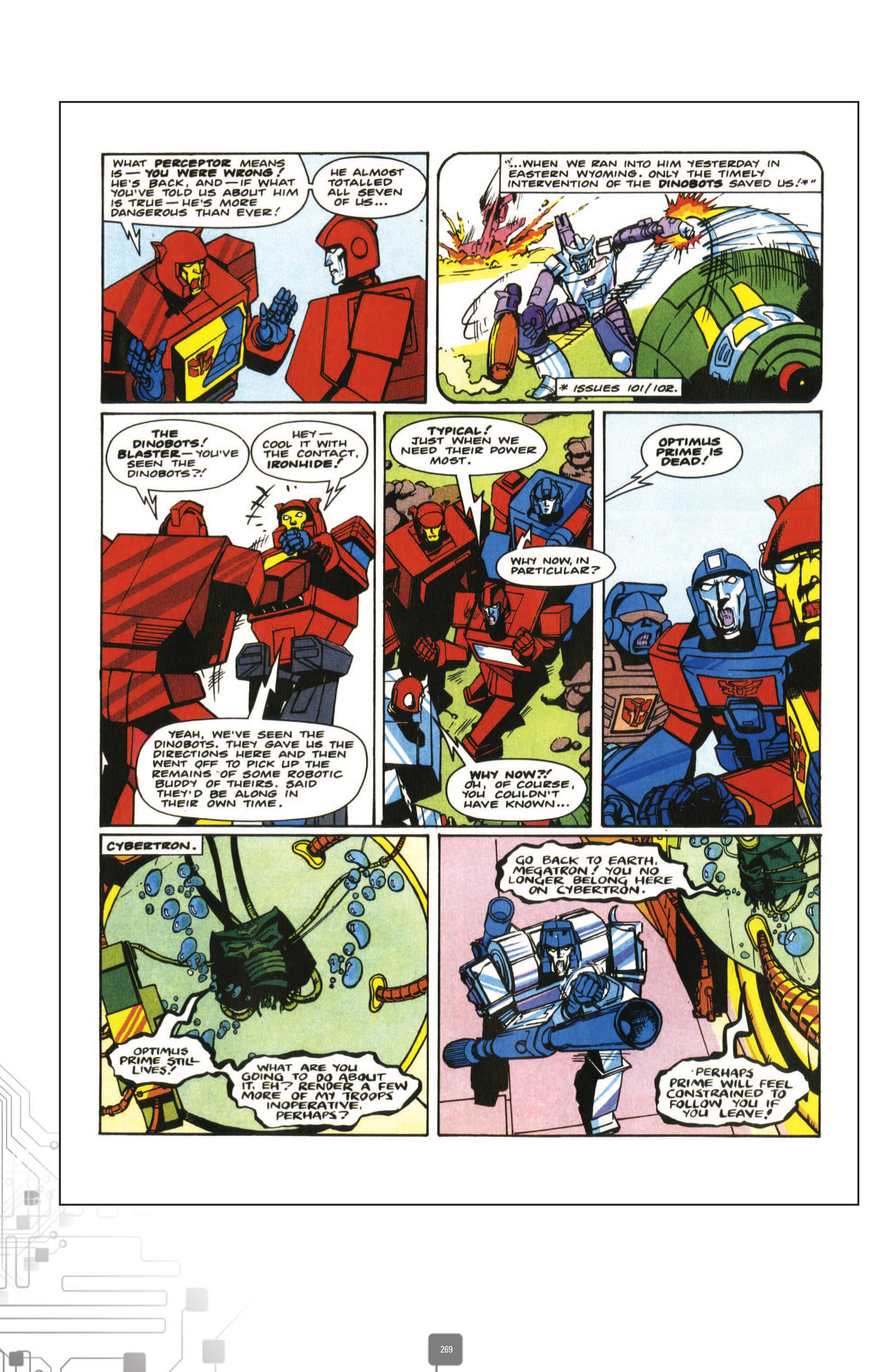 Read online The Transformers Classics UK comic -  Issue # TPB 3 - 269