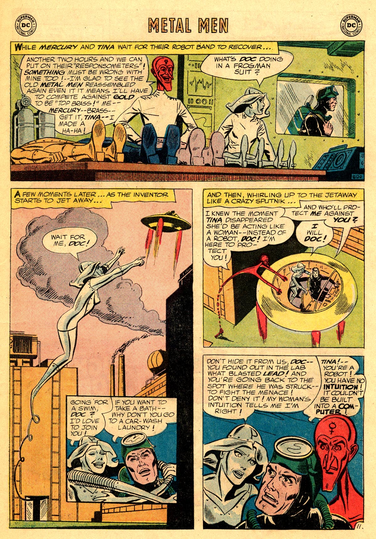 Read online Metal Men (1963) comic -  Issue #14 - 15