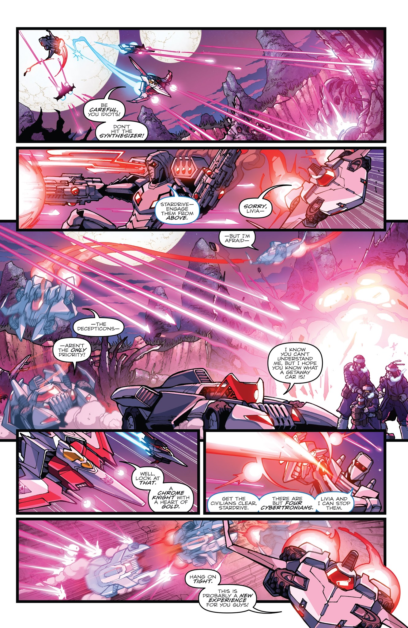 Read online ROM vs. Transformers: Shining Armor comic -  Issue #3 - 16