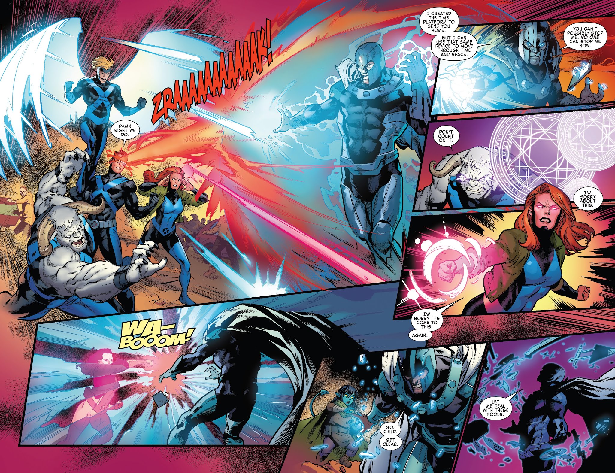 Read online X-Men: Blue comic -  Issue #34 - 9