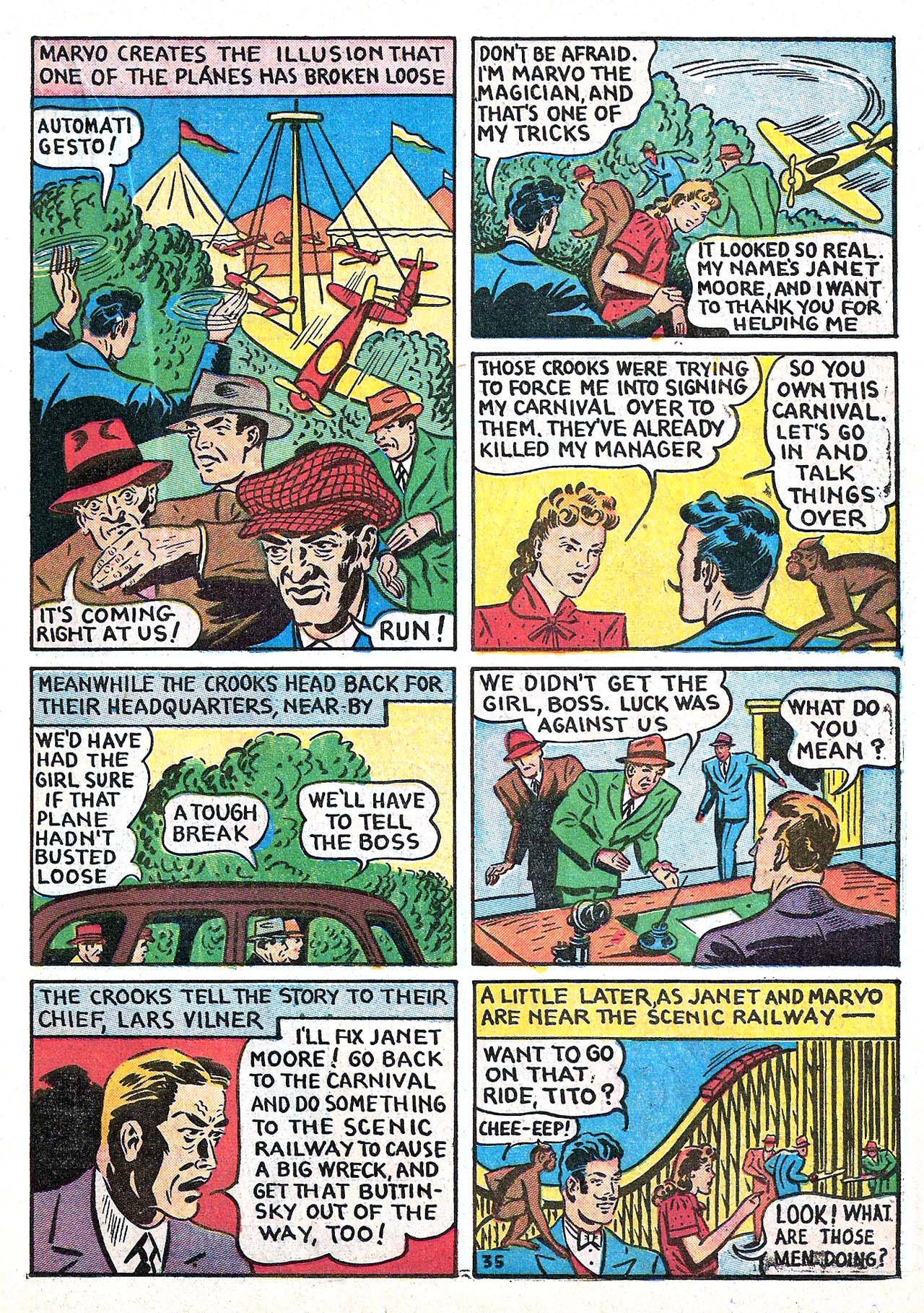 Read online Sure-Fire Comics comic -  Issue #3a - 36