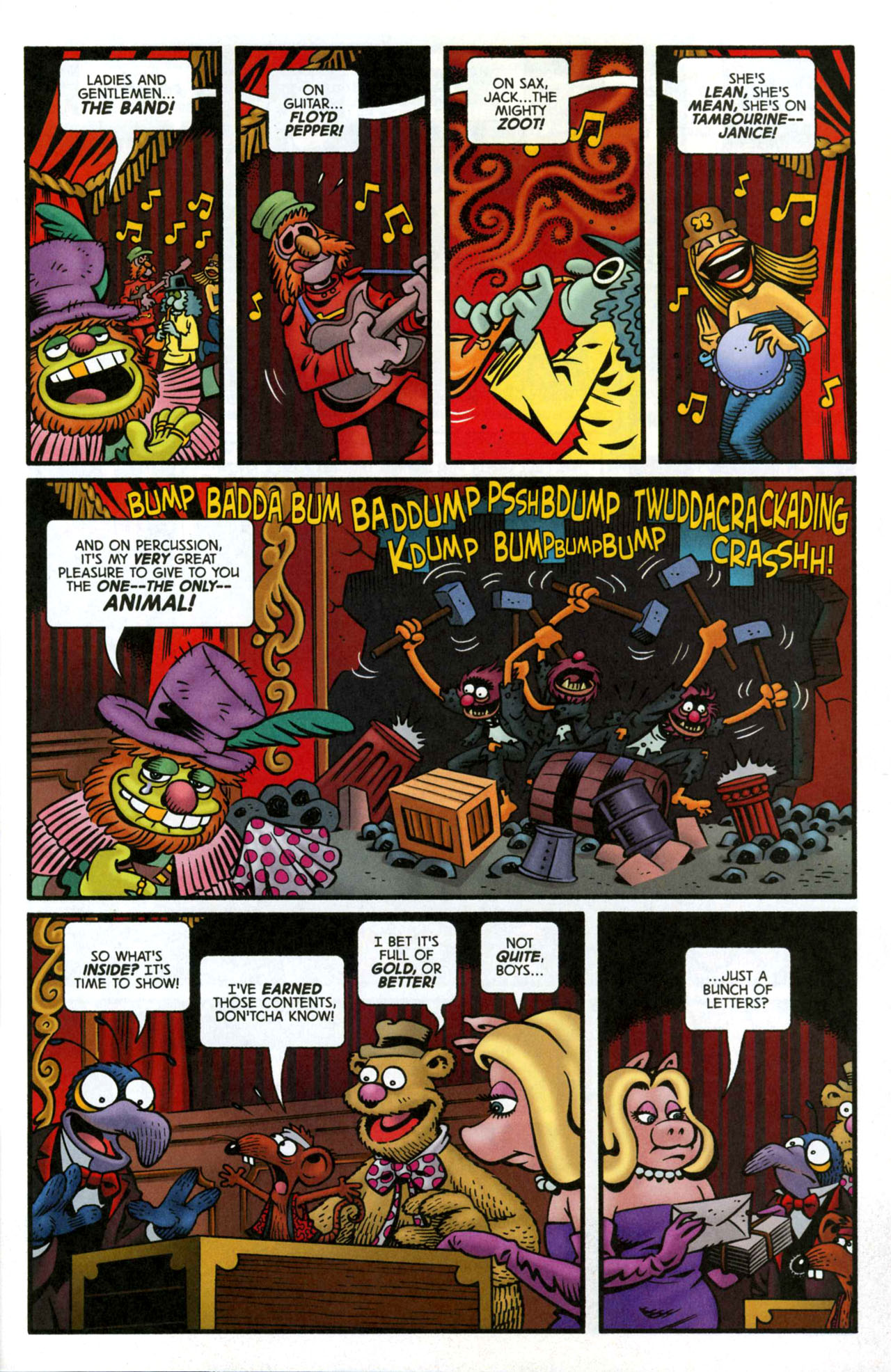 Read online The Muppet Show: The Treasure of Peg-Leg Wilson comic -  Issue #4 - 21