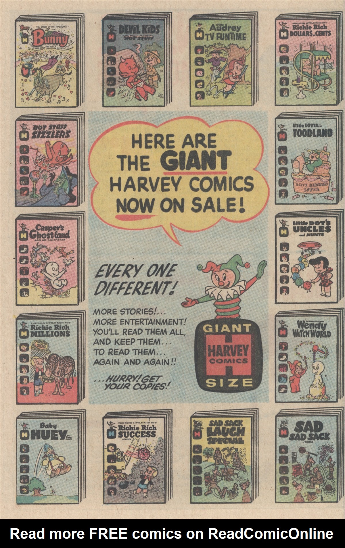 Read online Little Audrey And Melvin comic -  Issue #48 - 20