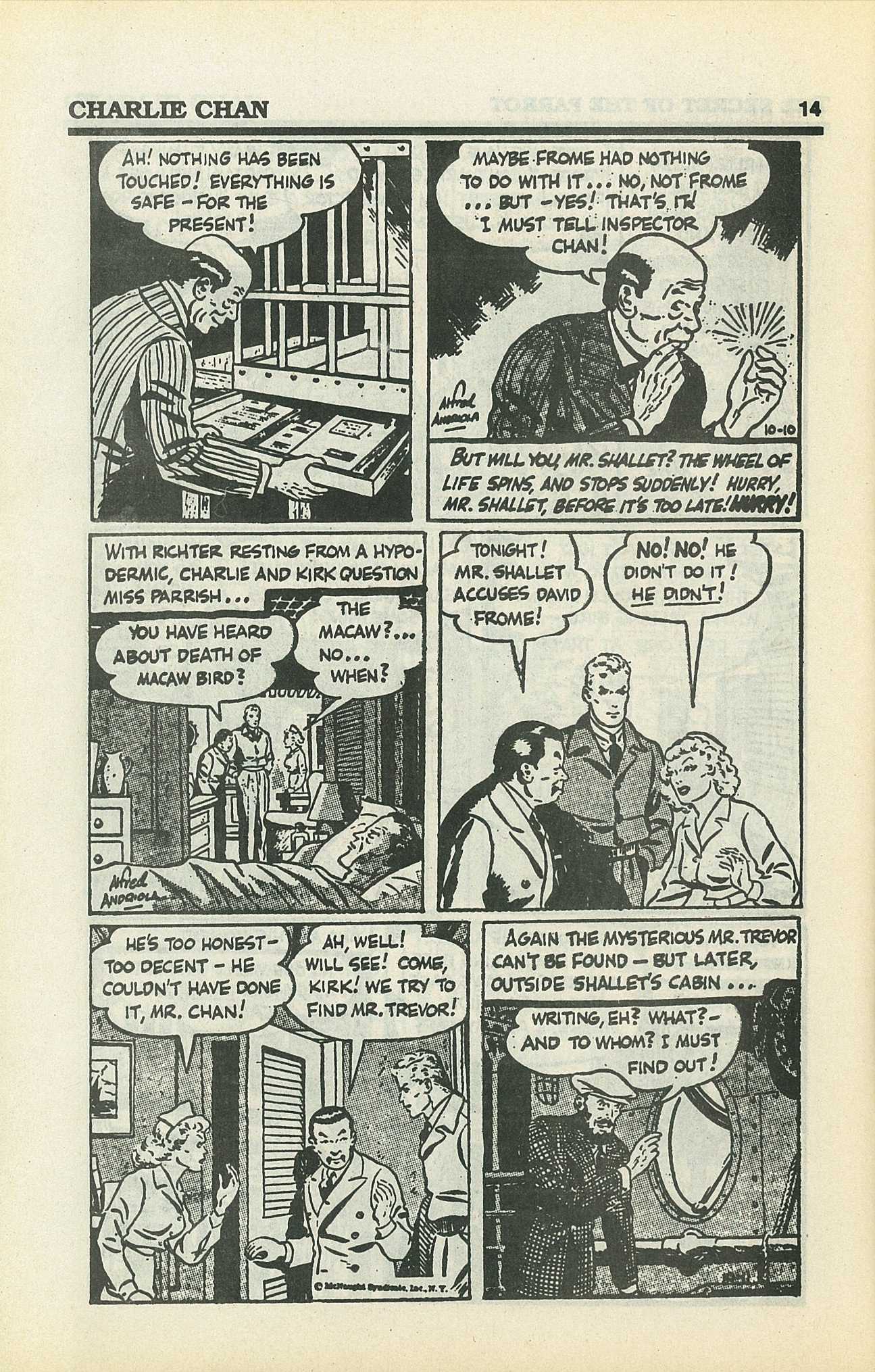 Read online Charlie Chan comic -  Issue #6 - 16