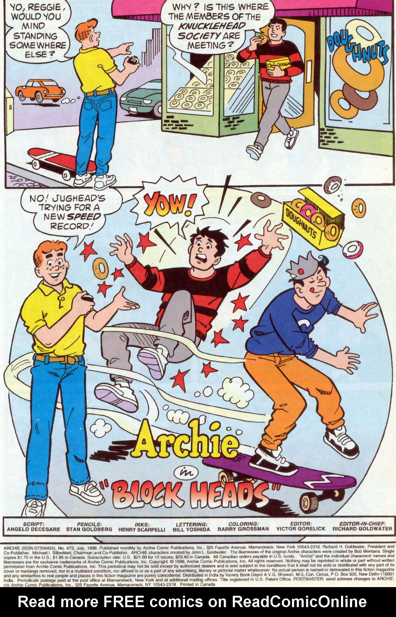 Read online Archie (1960) comic -  Issue #473 - 2