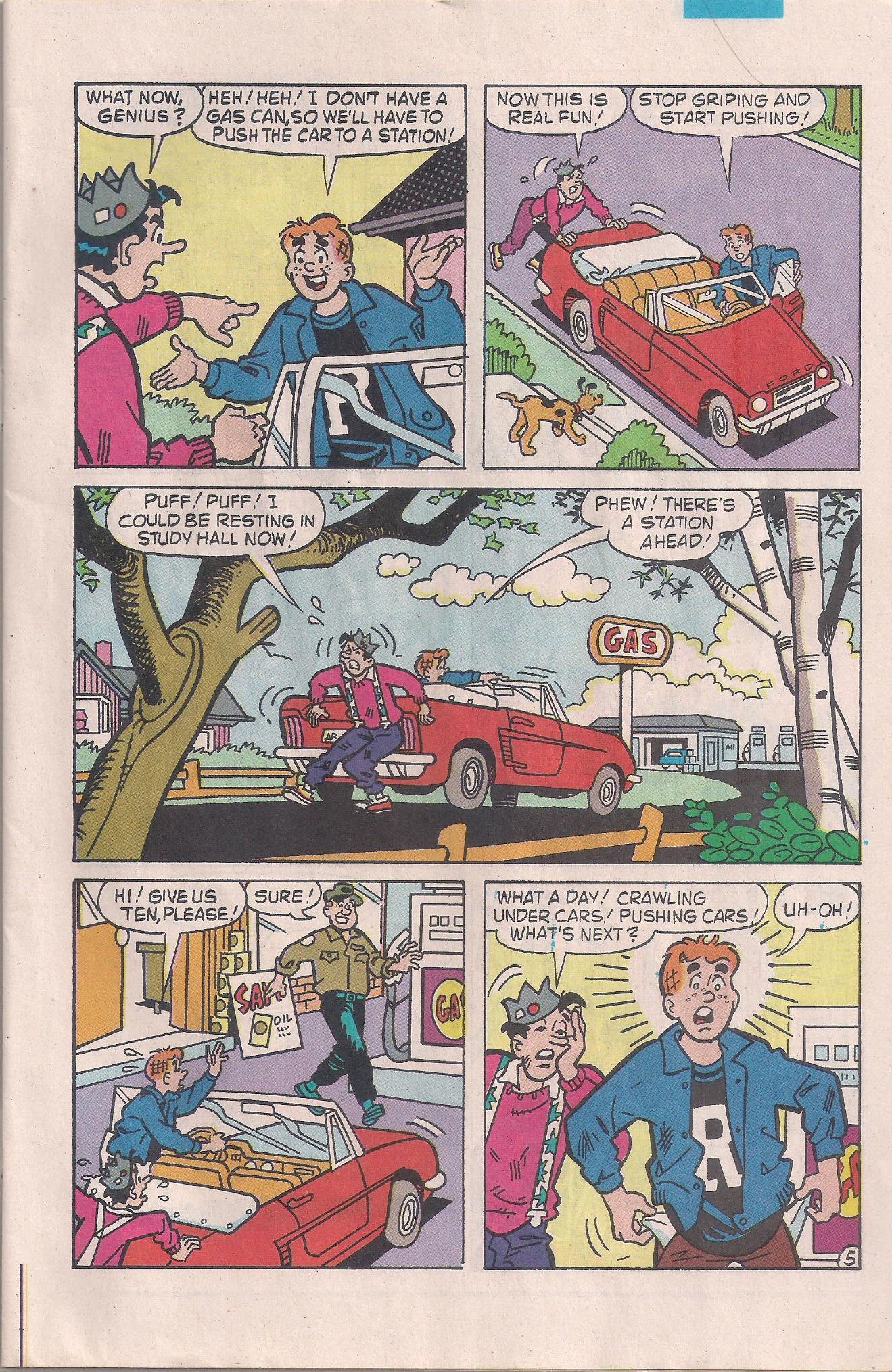 Read online Archie (1960) comic -  Issue #412 - 7