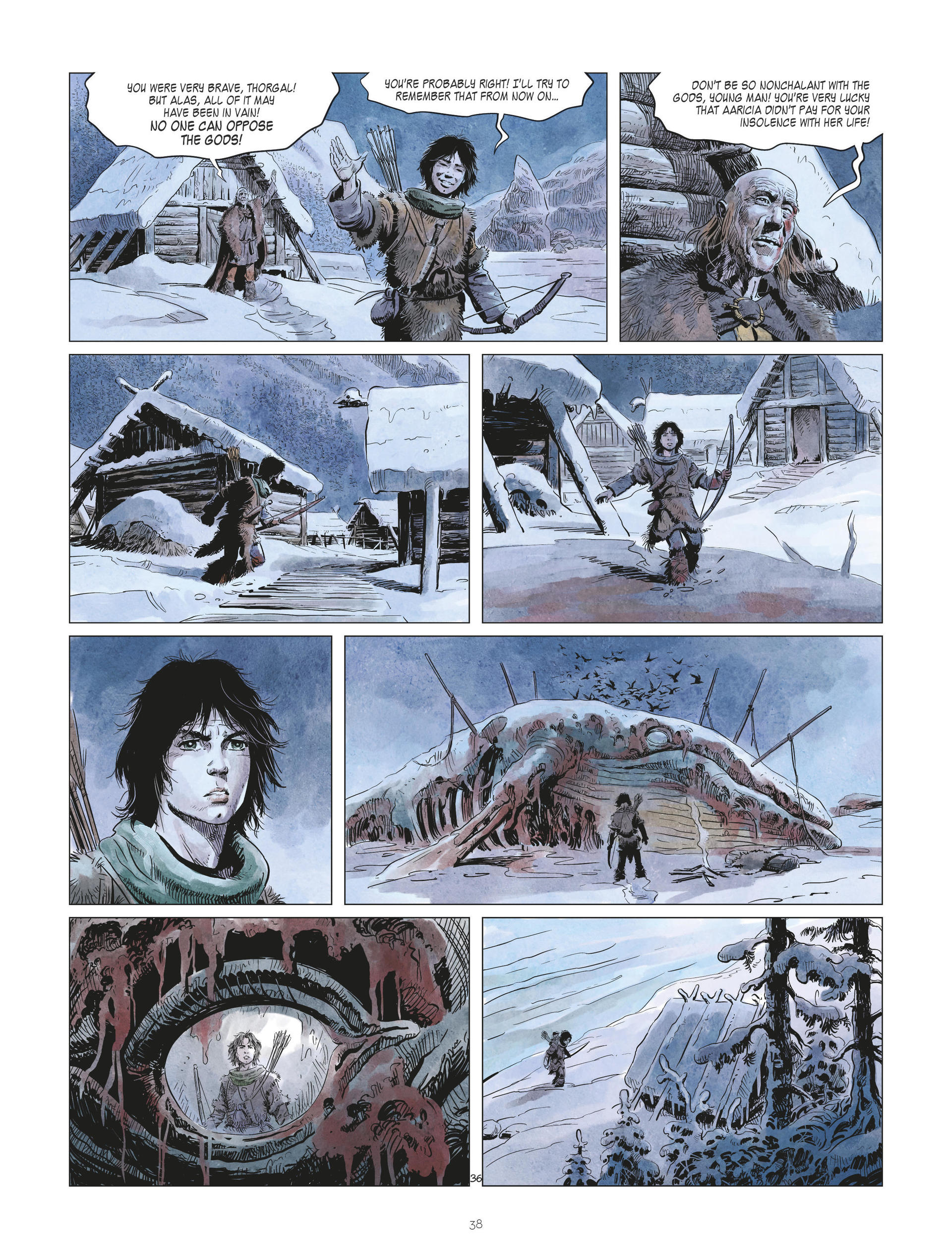 Read online The World of Thorgal: The Young Years comic -  Issue #2 - 38