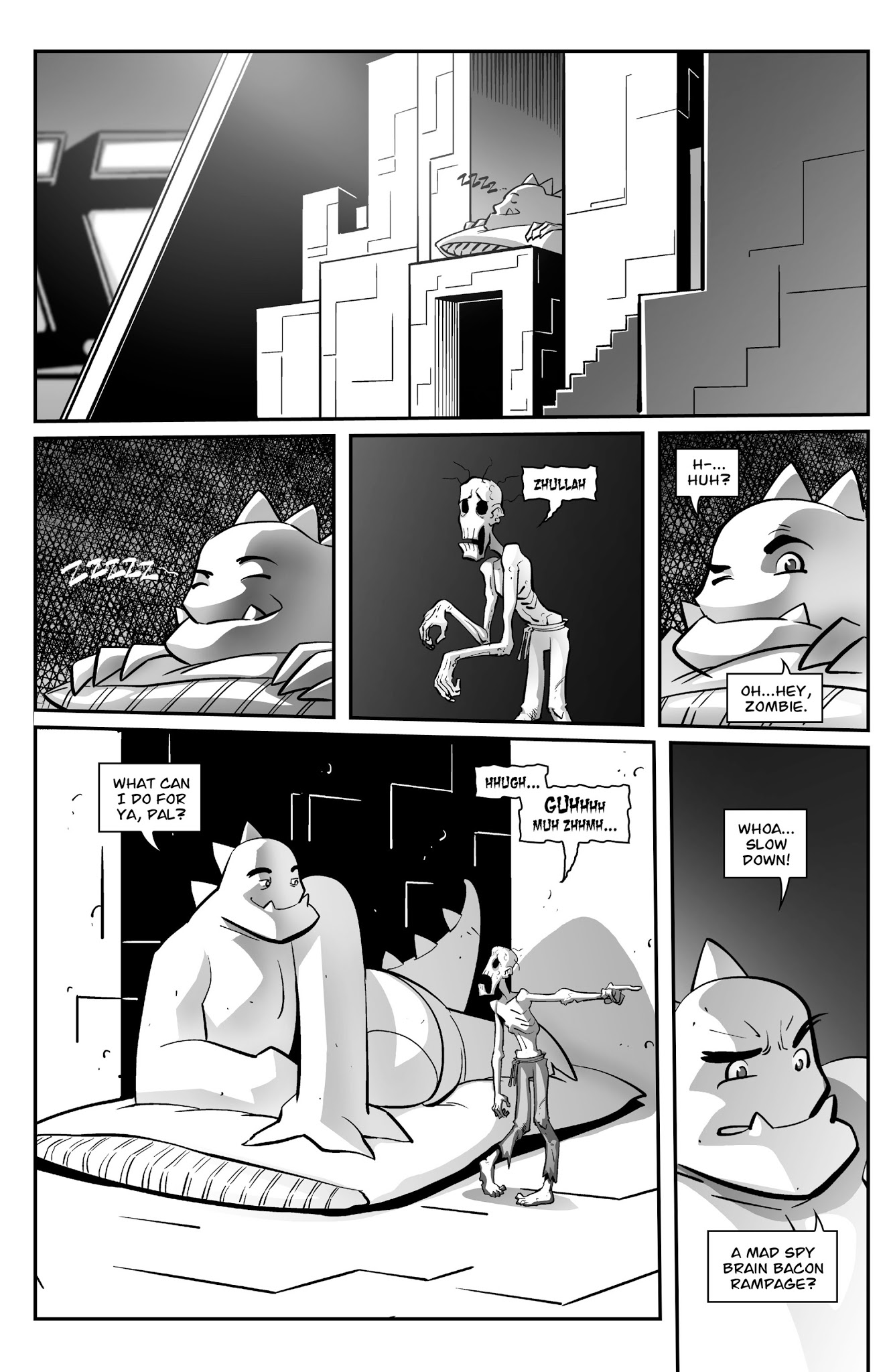 Read online 8-Bit Zombie comic -  Issue # Full - 19