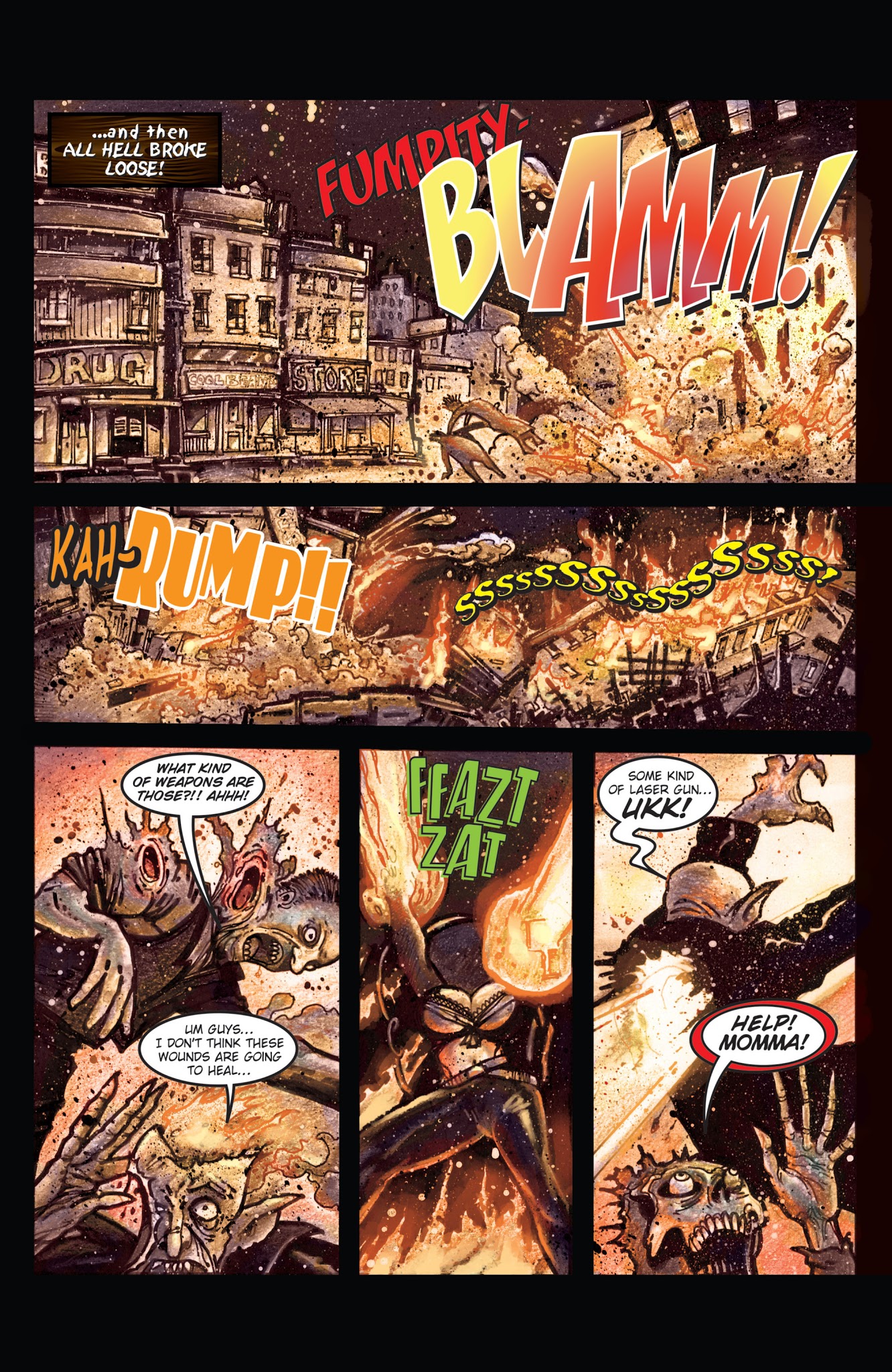 Read online Fistful of Blood comic -  Issue #4 - 18