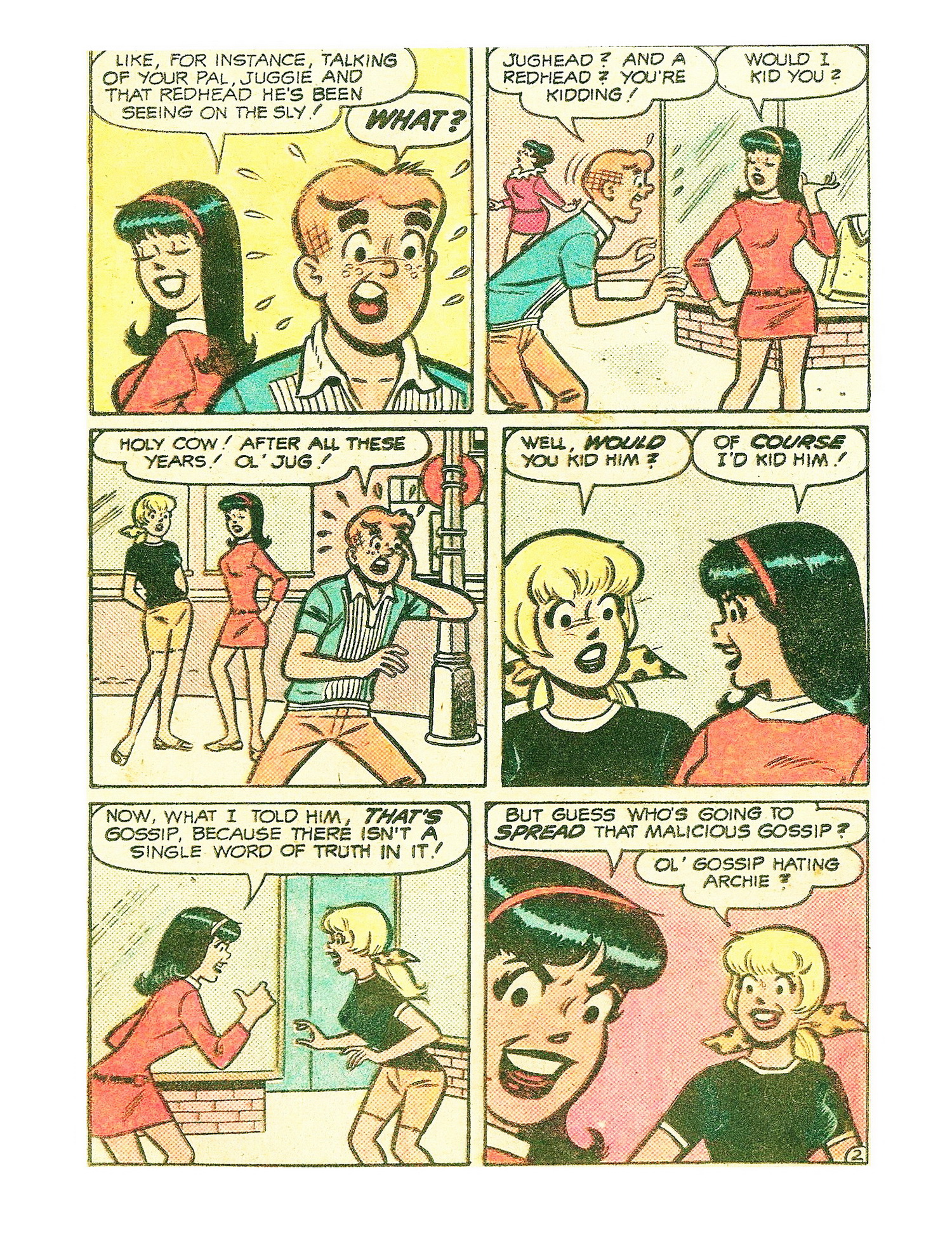 Read online Jughead Jones Comics Digest comic -  Issue #25 - 104