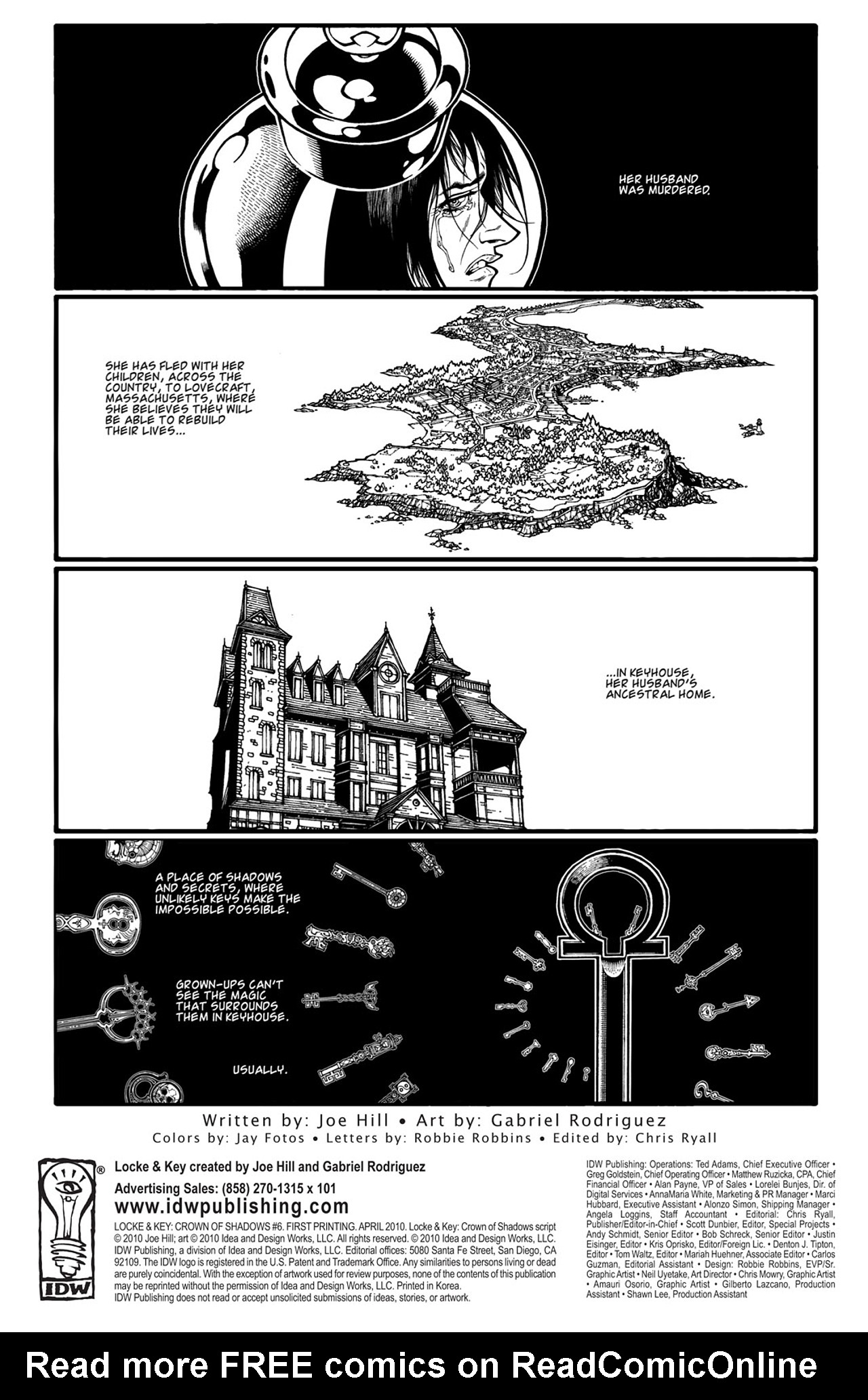 Read online Locke & Key: Crown of Shadows comic -  Issue #6 - 3