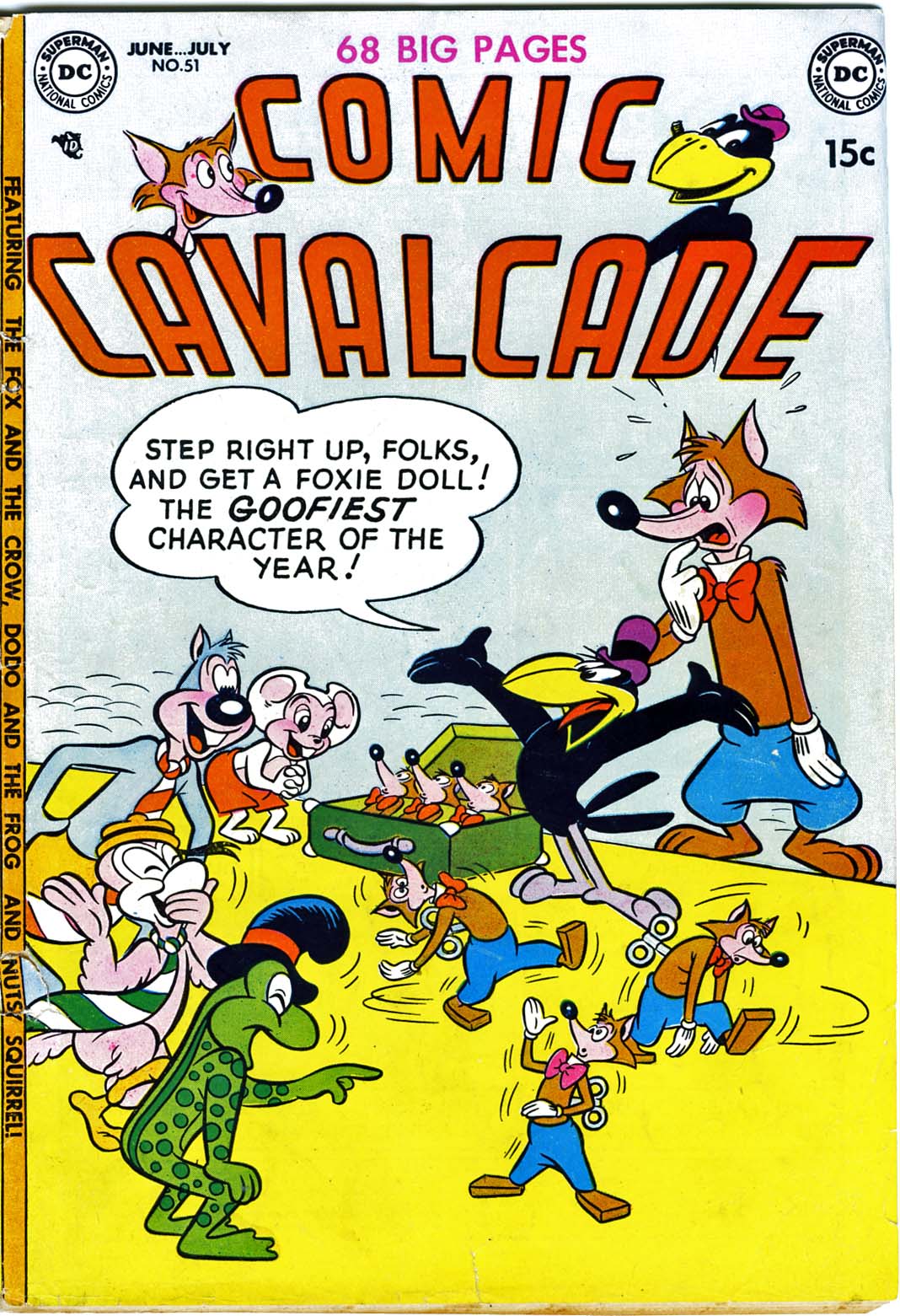 Read online Comic Cavalcade comic -  Issue #51 - 1