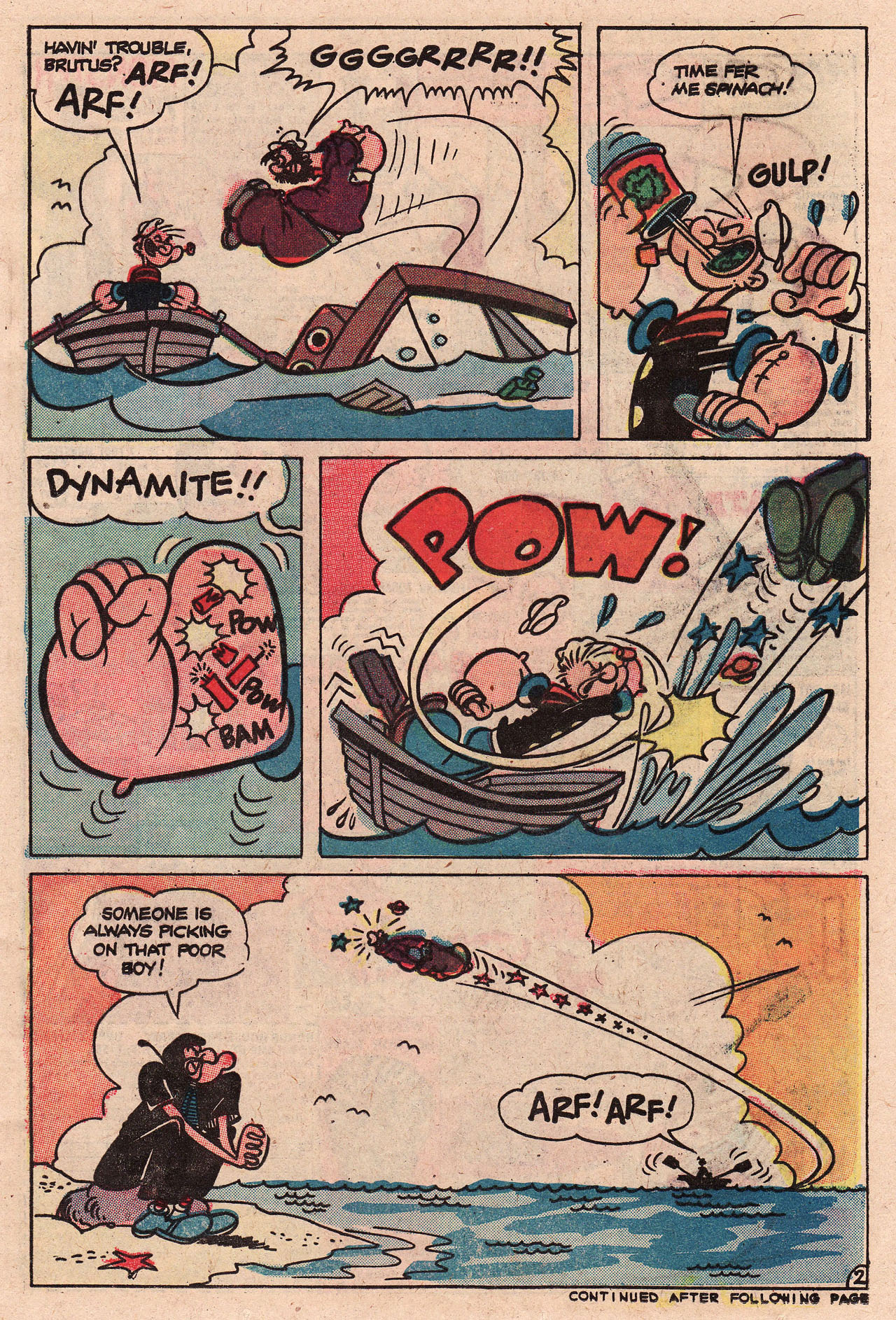 Read online Popeye (1948) comic -  Issue #133 - 13