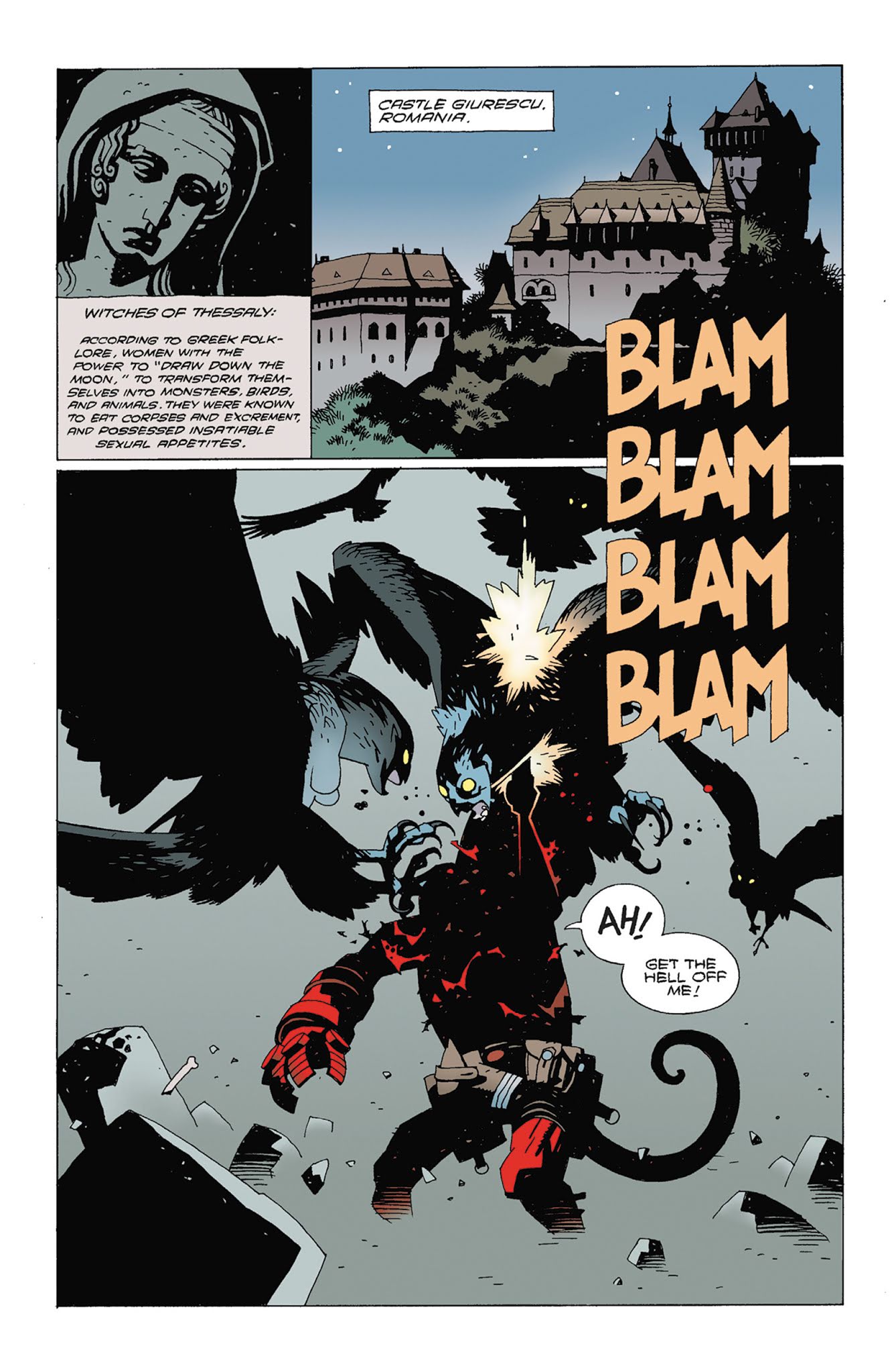 Read online Hellboy: Wake the Devil comic -  Issue # _TPB - 58