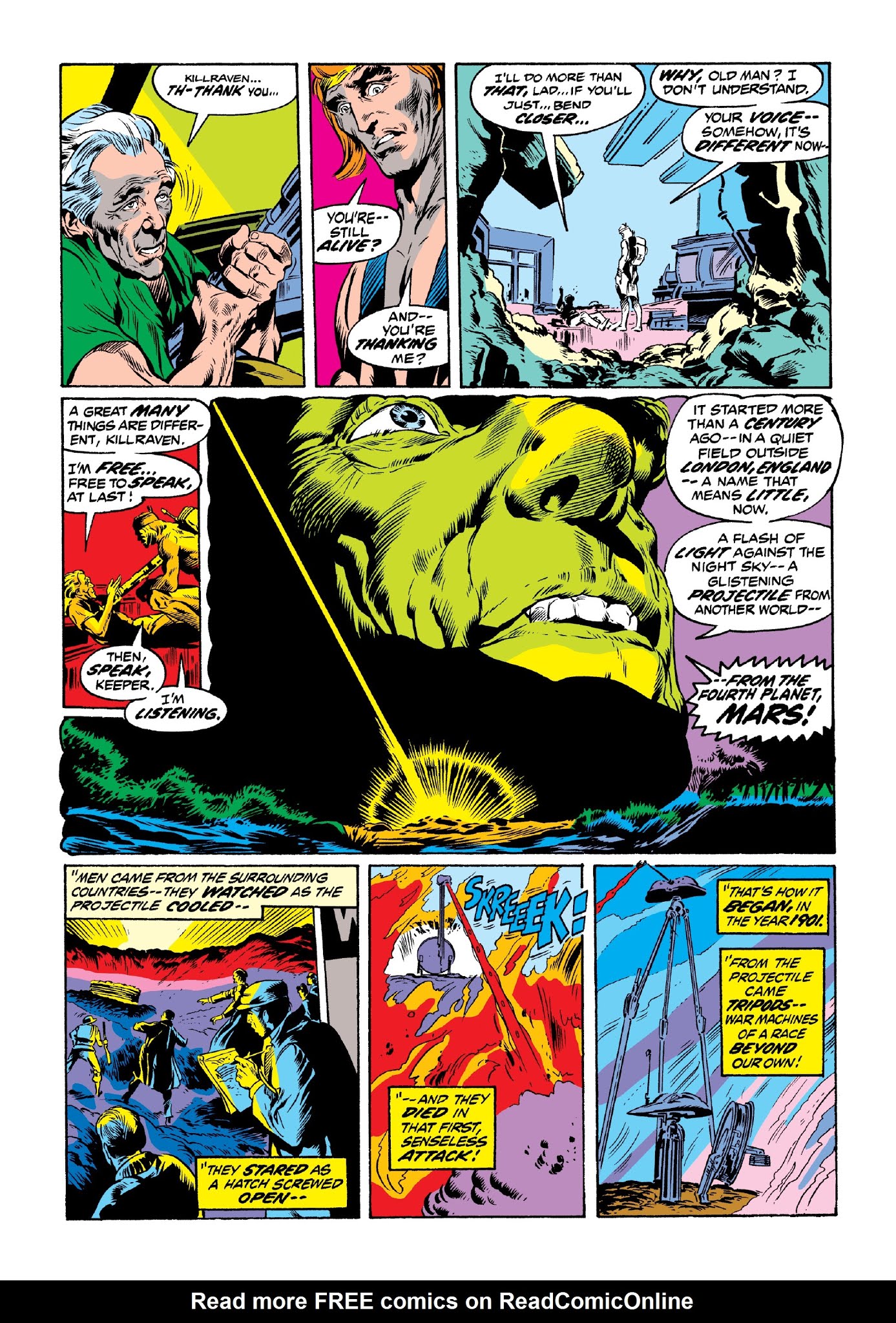 Read online Marvel Masterworks: Killraven comic -  Issue # TPB 1 (Part 1) - 19