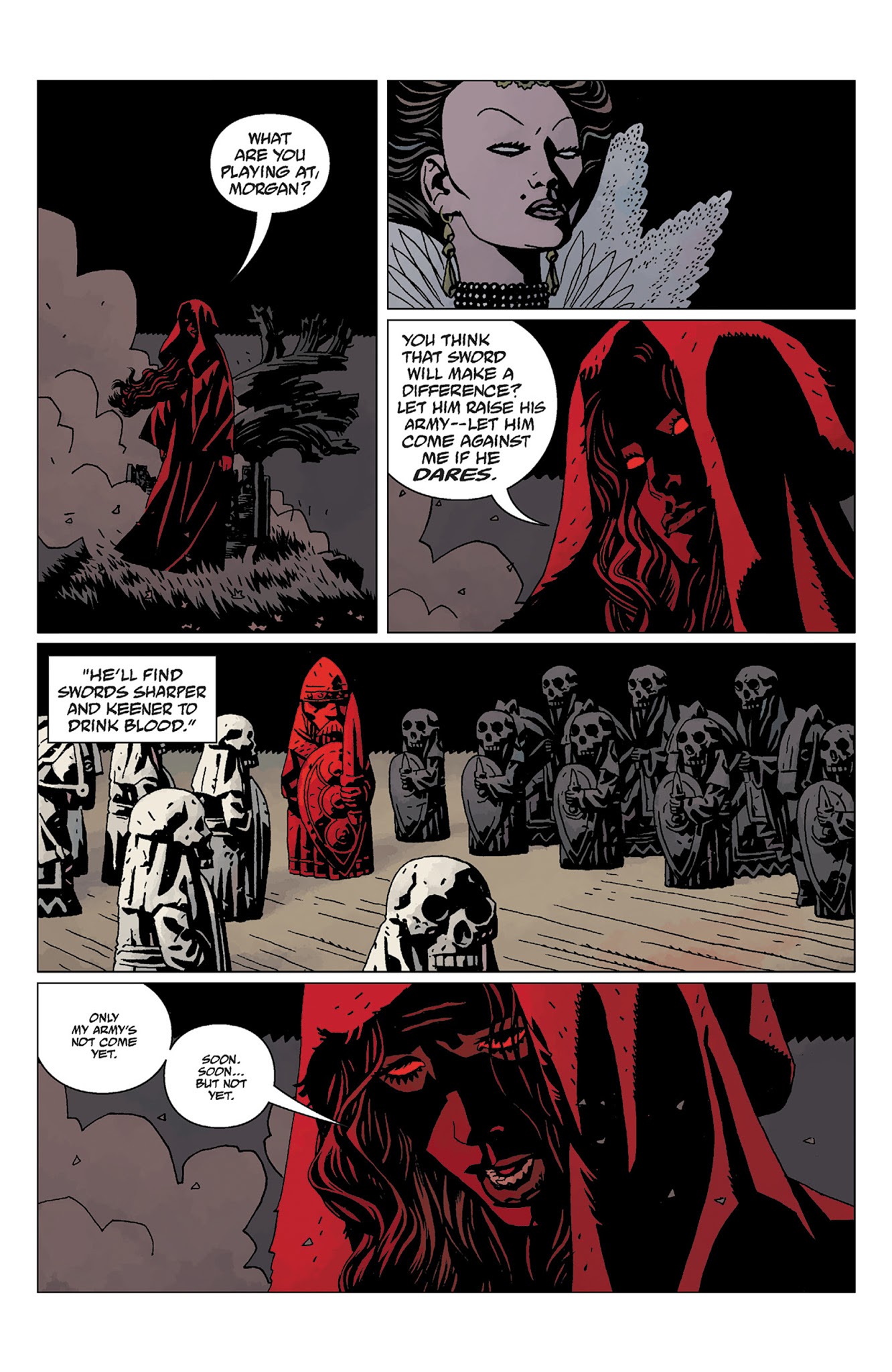 Read online Hellboy: The Wild Hunt comic -  Issue # TPB - 169