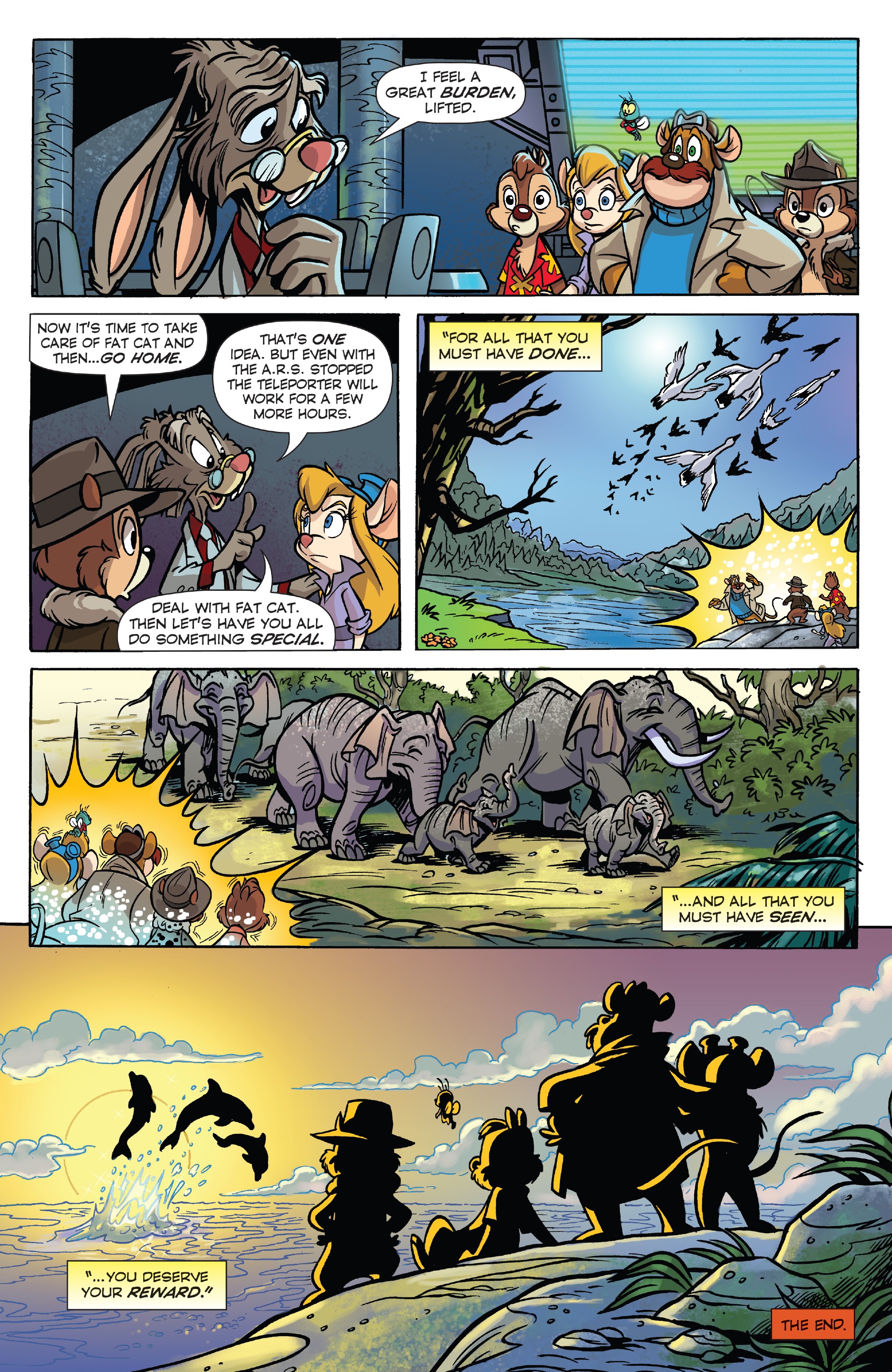 Read online Disney Afternoon Giant comic -  Issue #4 - 24