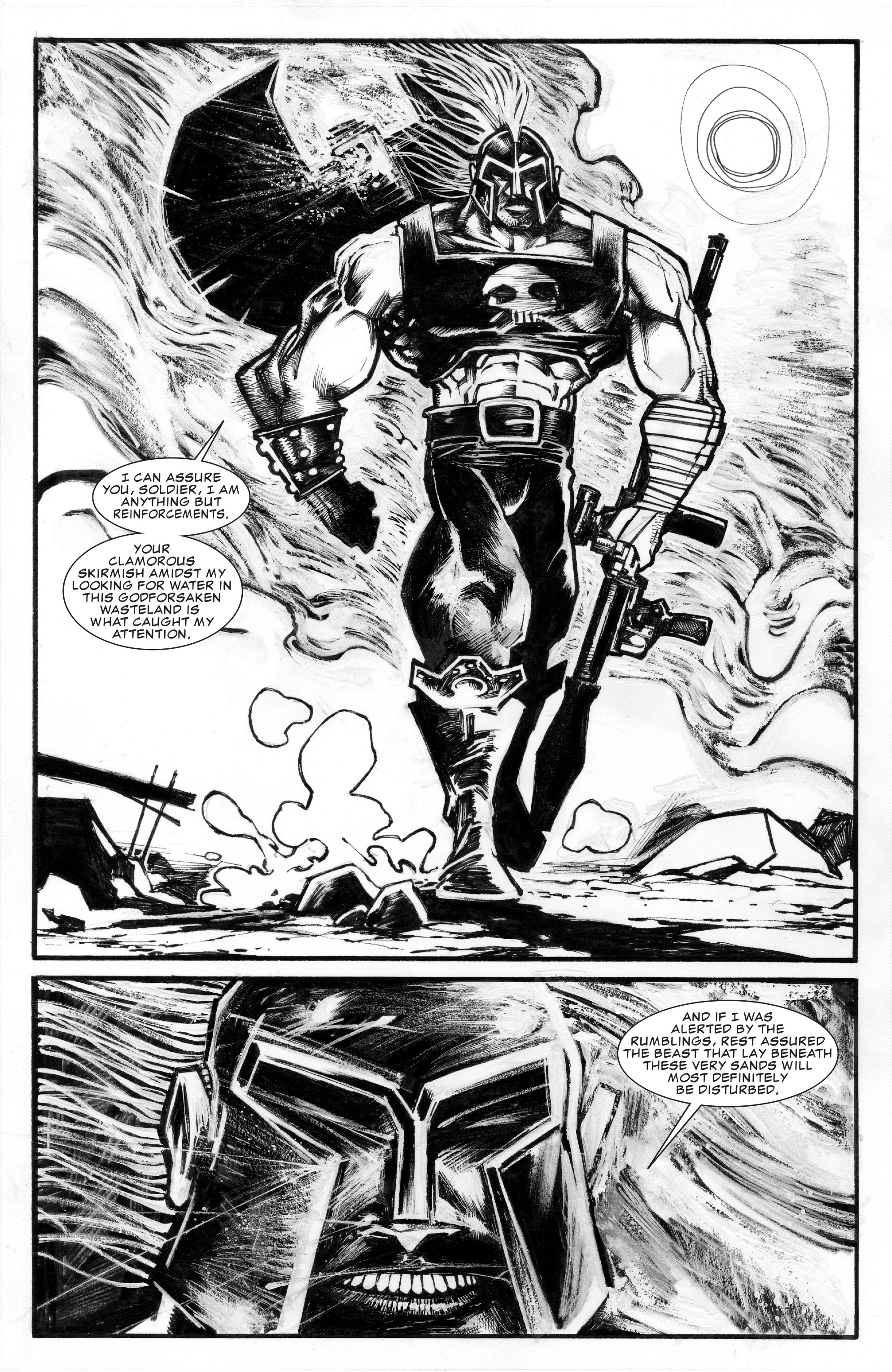 Read online The Savage Axe of Ares (B&W) comic -  Issue # Full - 35