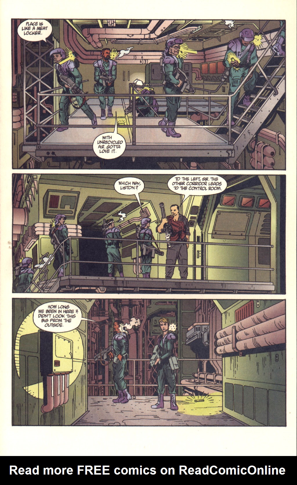 Read online Aliens: Colonial Marines comic -  Issue #8 - 23