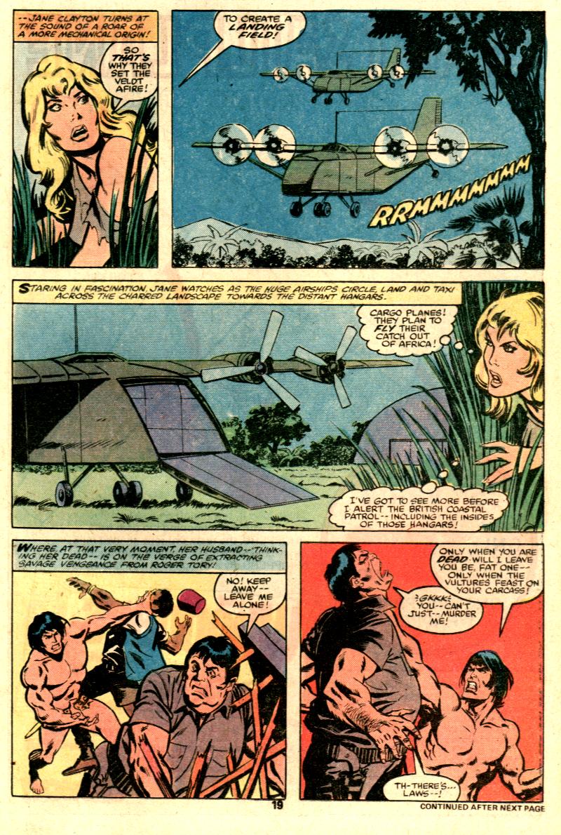 Read online Tarzan (1977) comic -  Issue #25 - 11